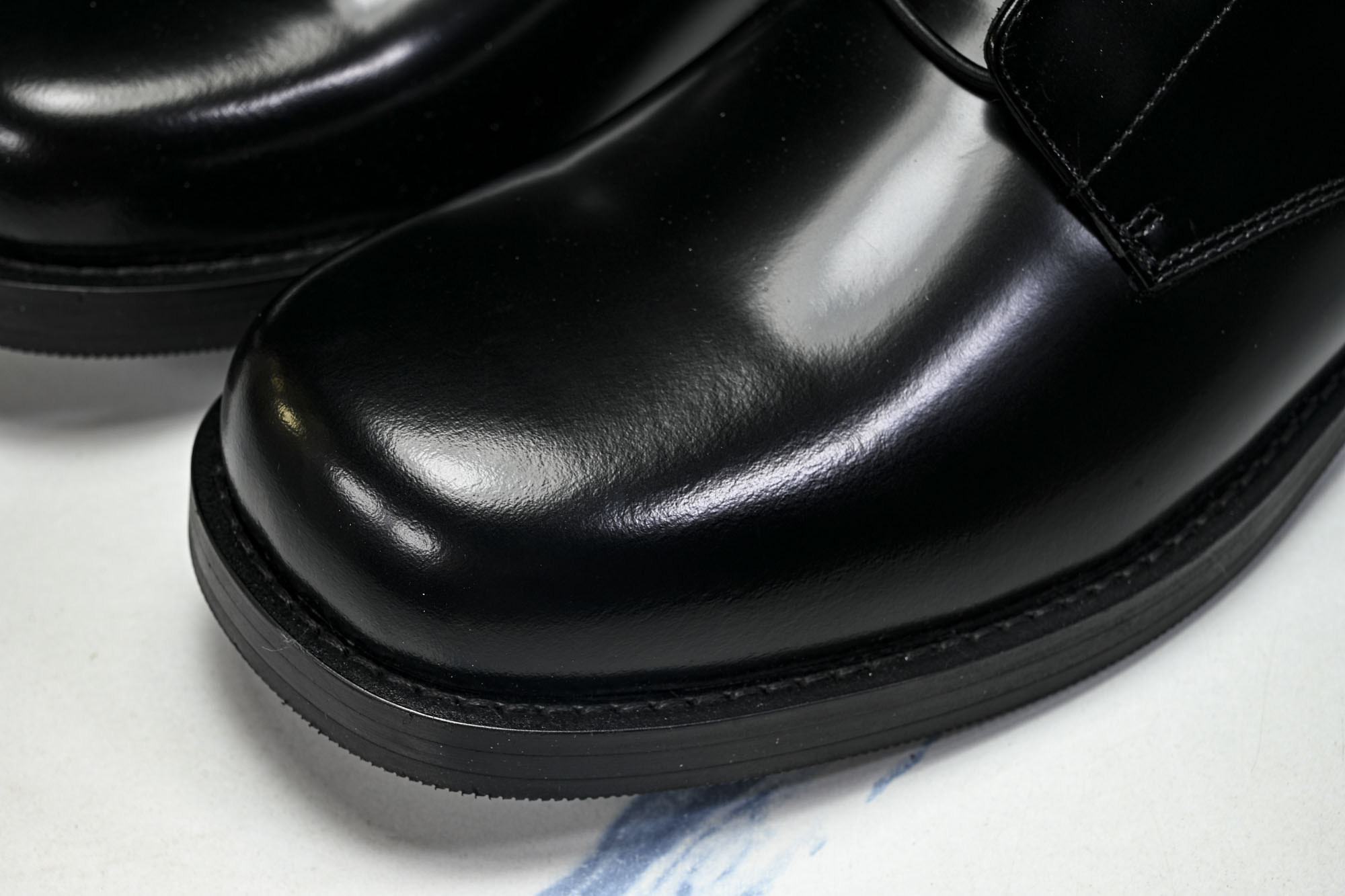 Balenciaga 巴黎世家 Comfy 男士牛皮方头 B标套脚乐福休闲皮鞋 #YZ021-1 【WC.顶级】原标原盒