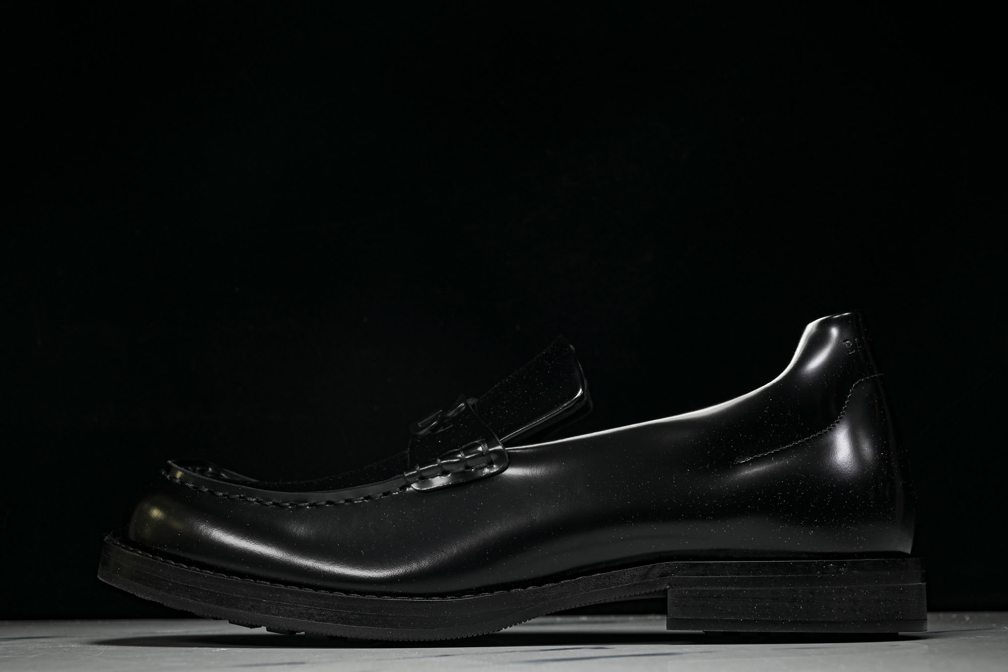 Balenciaga 巴黎世家 Comfy 男士牛皮方头 B标套脚乐福休闲皮鞋_2 #YZ021-1 【WC.顶级】 原 Balenciaga 巴黎世家 Comfy 男士牛皮方头 B标套脚乐福休闲皮鞋_2 #YZ021-1 【WC.顶级】 原