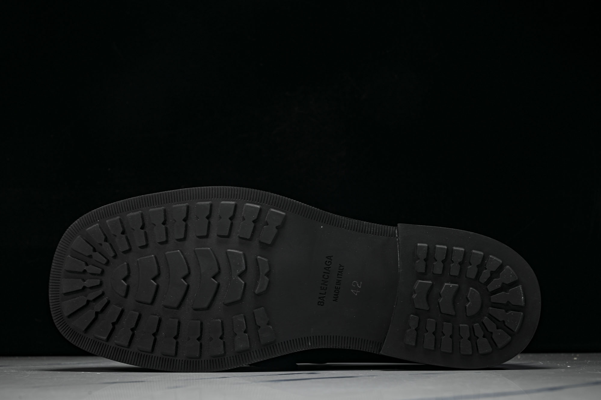 Balenciaga 巴黎世家 Comfy 男士牛皮方头 B标套脚乐福休闲皮鞋_2 #YZ021-1 【WC.顶级】 原