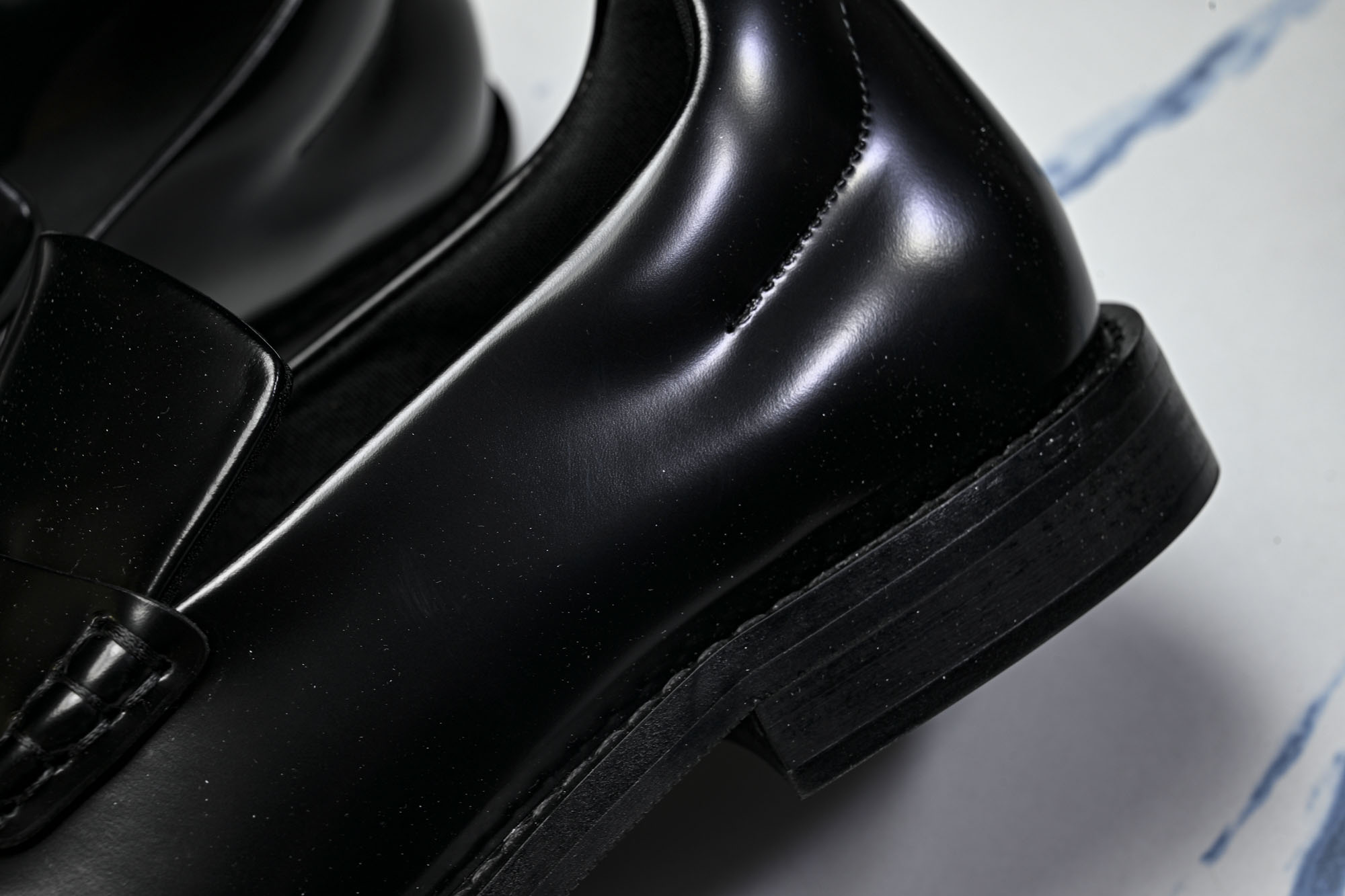 Balenciaga 巴黎世家 Comfy 男士牛皮方头 B标套脚乐福休闲皮鞋_2 #YZ021-1 【WC.顶级】 原