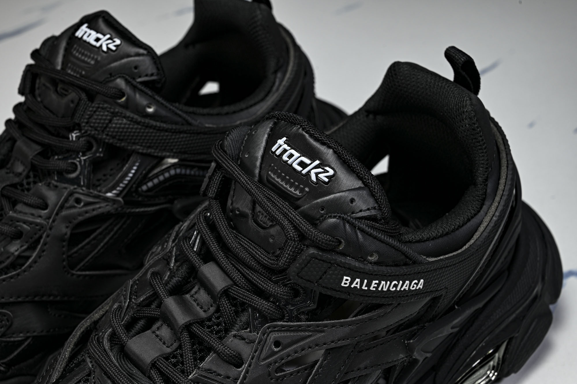 纯原 Balenciaga Track.2 4.0 巴黎世家四代潮流跑鞋W2GN1-1000 #YZ018-5 尺码:3