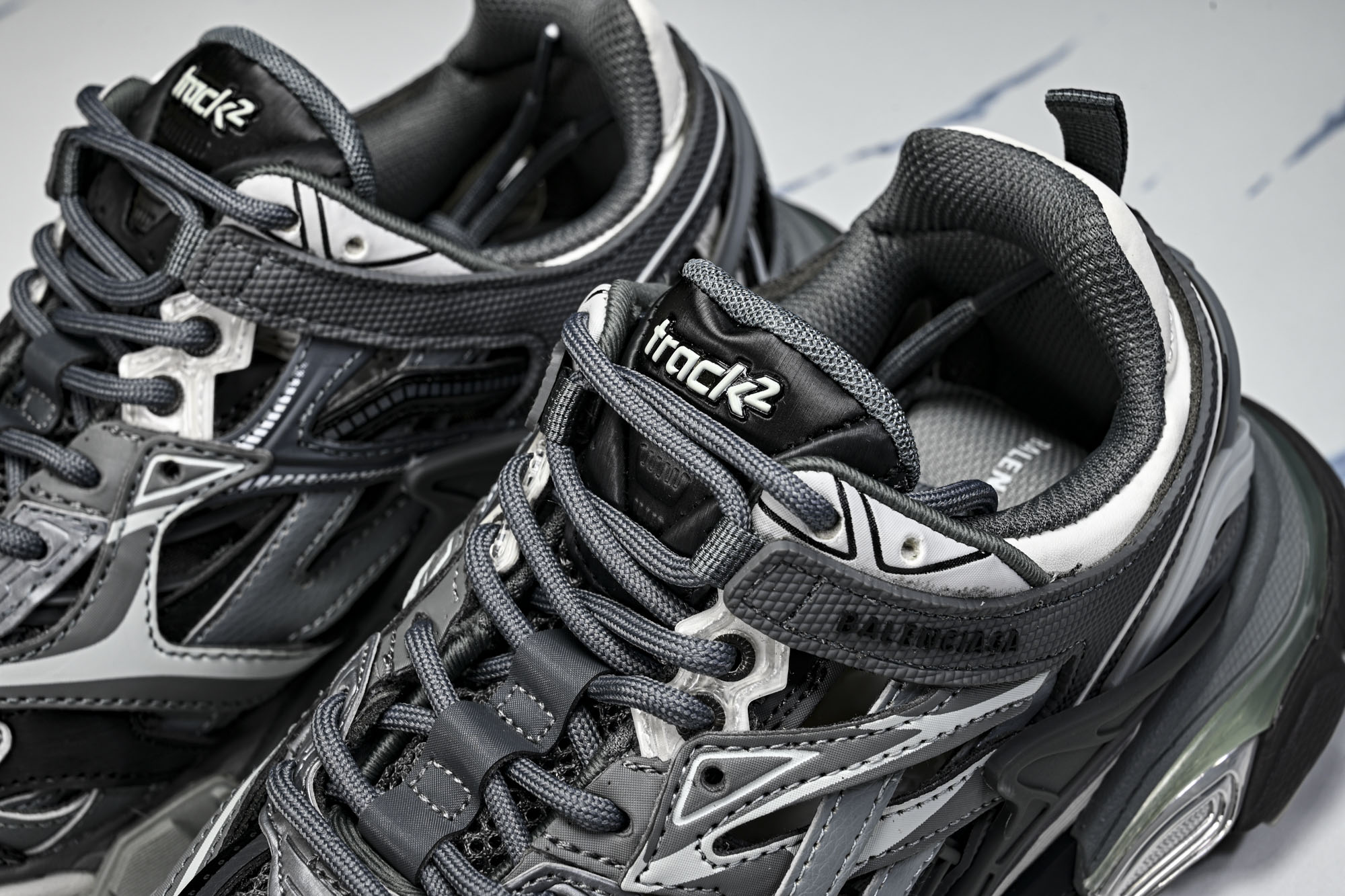 纯原 Balenciaga Track.2 4.0 巴黎世家四代潮流跑鞋W2GN3-1285 #YZ018-5 原标原盒