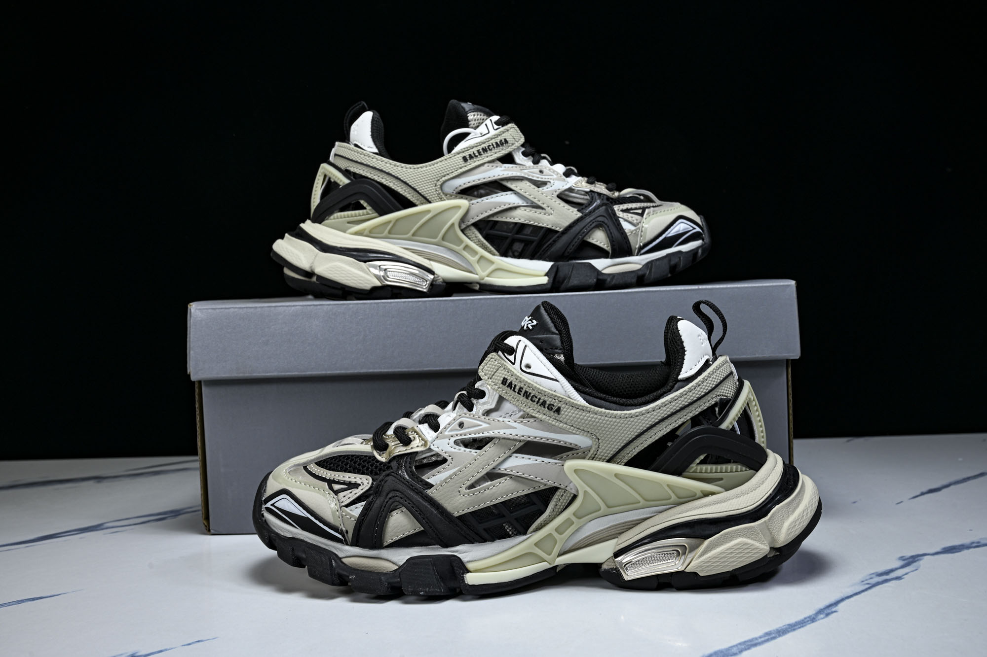 纯原 Balenciaga Track.2 4.0 巴黎世家四代潮流跑鞋W2GN3-1285_2 #YZ018-5 原标