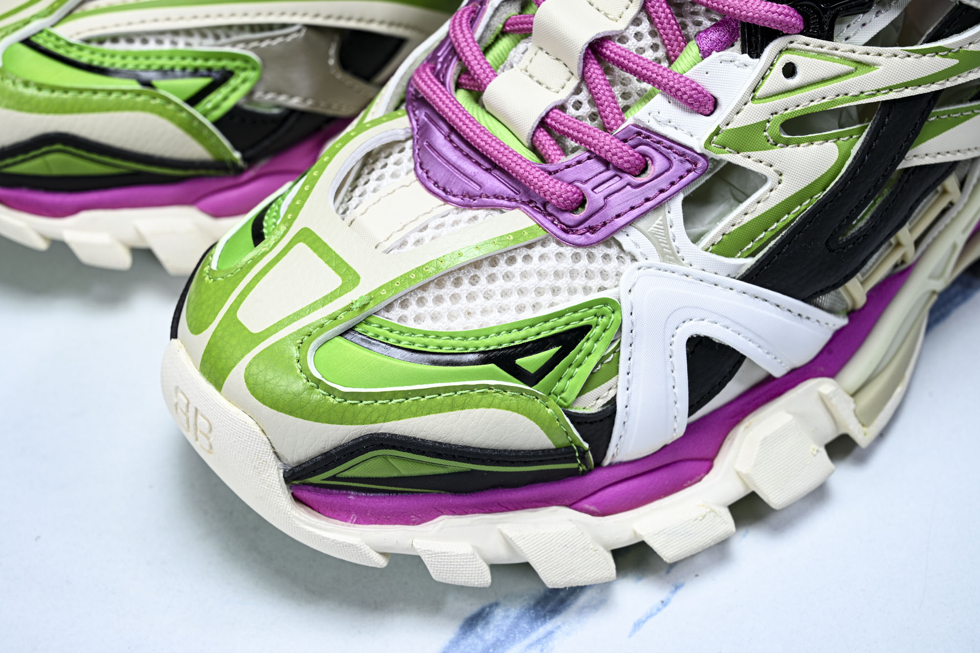 纯原 Balenciaga Track.2 4.0 巴黎世家四代潮流跑鞋W2GN3-9199 #YZ018-5 原标原盒