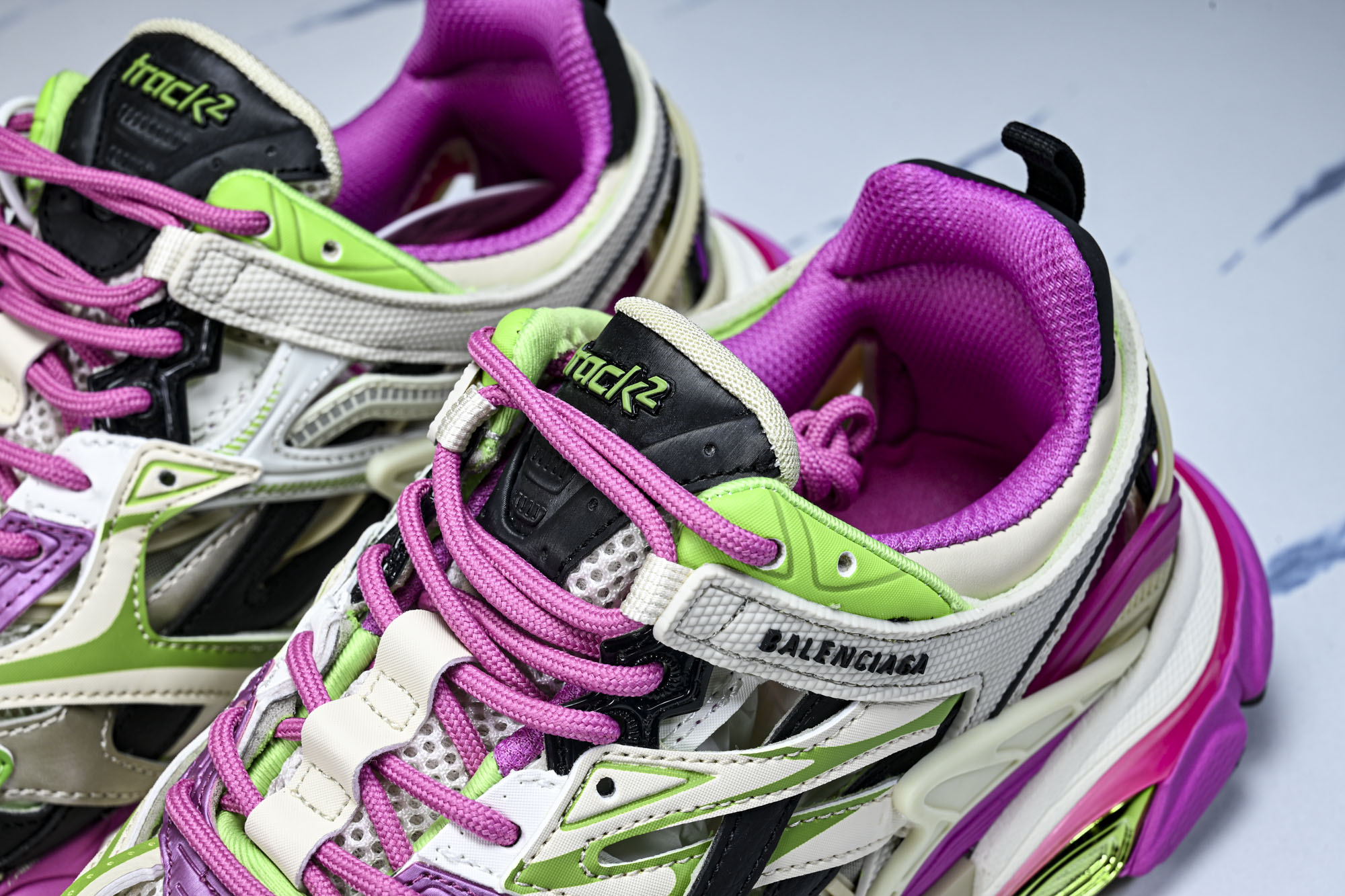 纯原 Balenciaga Track.2 4.0 巴黎世家四代潮流跑鞋W2GN3-9199 #YZ018-5 原标原盒