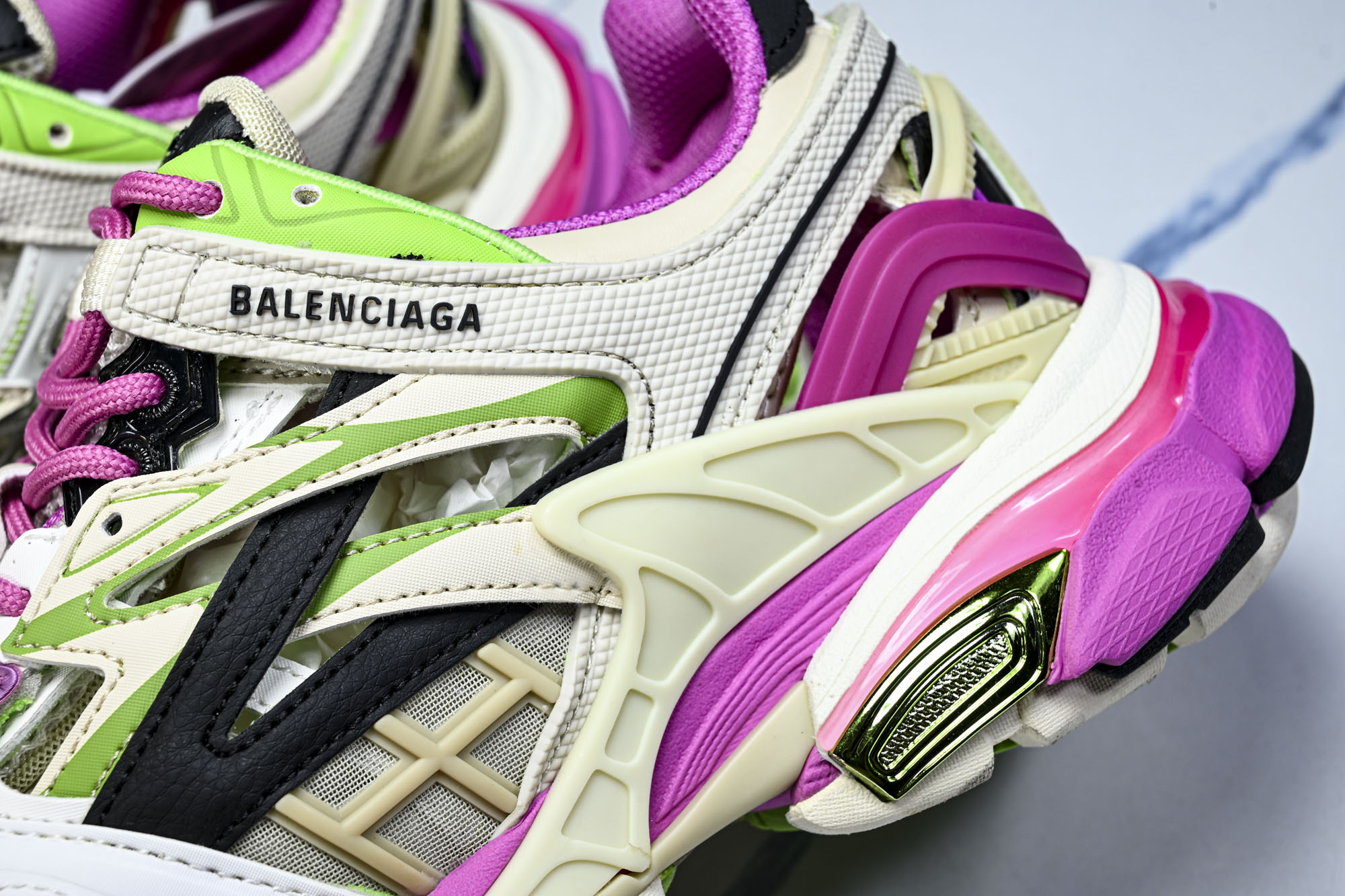 纯原 Balenciaga Track.2 4.0 巴黎世家四代潮流跑鞋W2GN3-9199 #YZ018-5 原标原盒