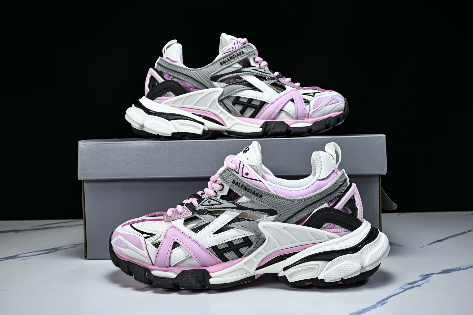 纯原 Balenciaga Track.2 4.0 巴黎世家四代潮流跑鞋W3AE2-5291 #YZ018-5 原标原盒