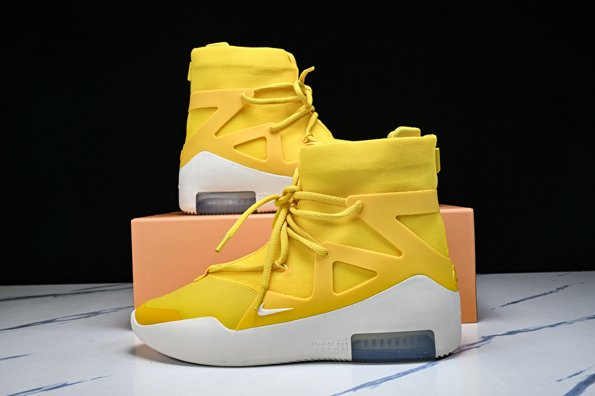 纯原 NK Air Fear Of God 1 Orange Pulse 橙色 AR4237-800 #YZ002-3 
