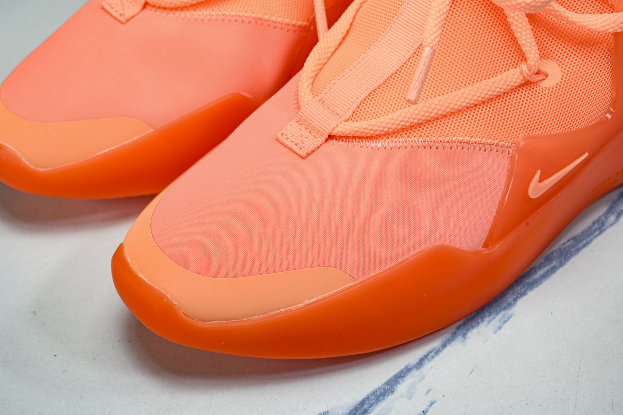 纯原 NK Air Fear Of God 1 Yellow 黄色 AR4237-700 #YZ002-3 鞋面采用原厂