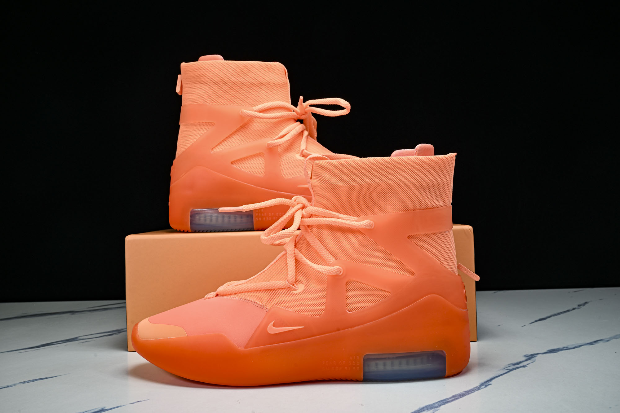 纯原 NK Air Fear Of God 1 Yellow 黄色 AR4237-700 #YZ002-3 鞋面采用原厂