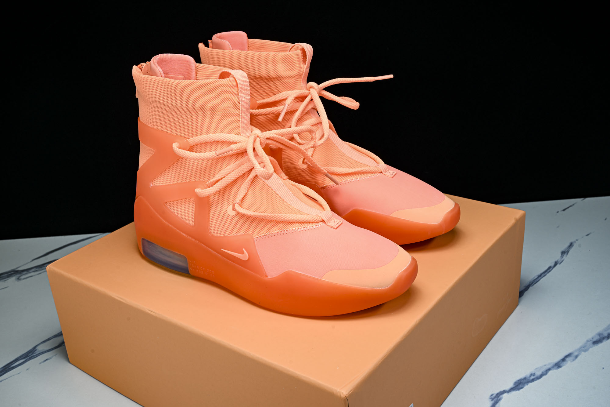 纯原 NK Air Fear Of God 1 Yellow 黄色 AR4237-700 #YZ002-3 鞋面采用原厂