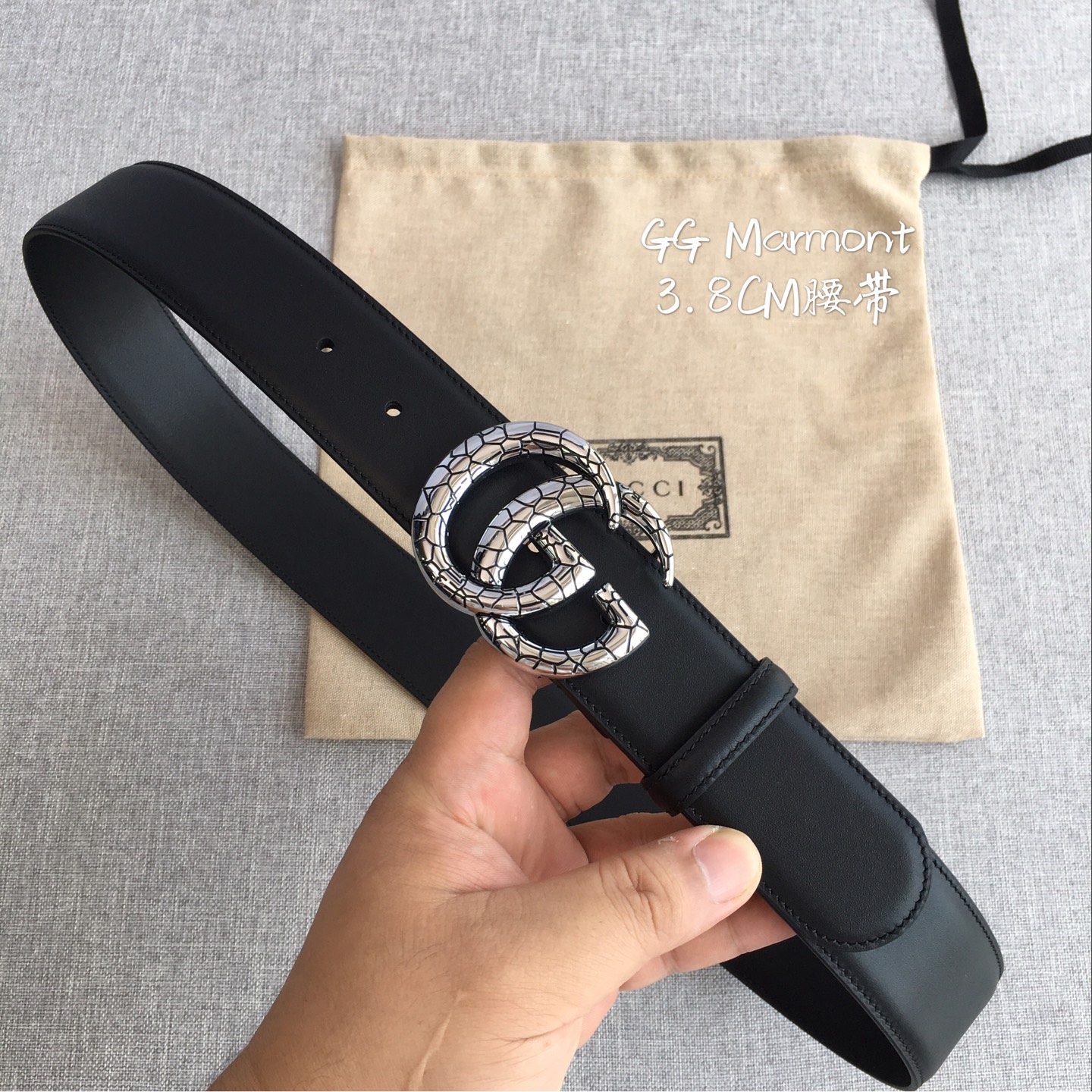 古·奇 3.8CM 专柜在售爆款 👏👏👏 感谢客户反馈实拍图，顶级货 自己看细节 3.8CM都有货 码数