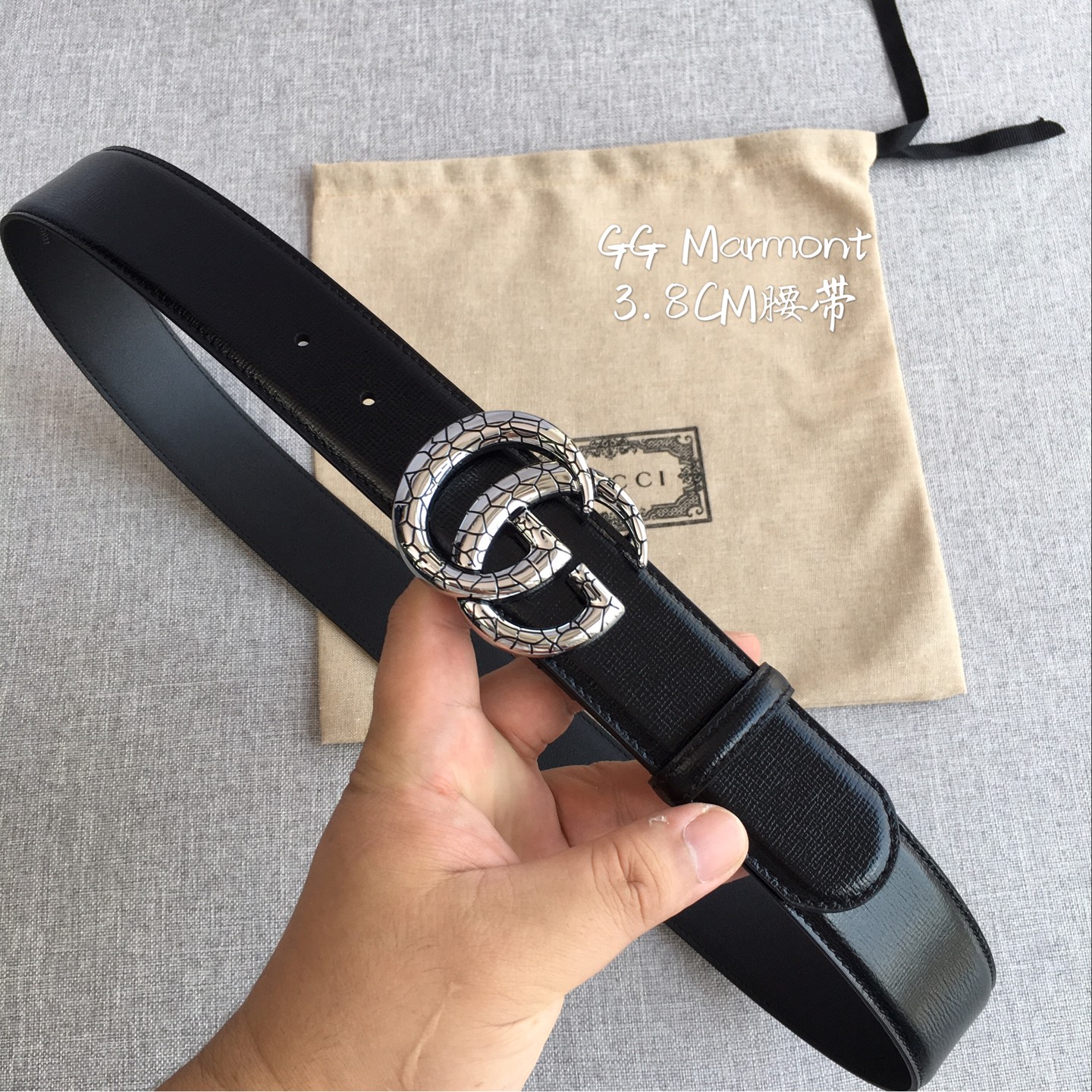 古·奇 3.8CM 专柜在售爆款 👏👏👏 感谢客户反馈实拍图，顶级货 自己看细节 3.8CM都有货 码数