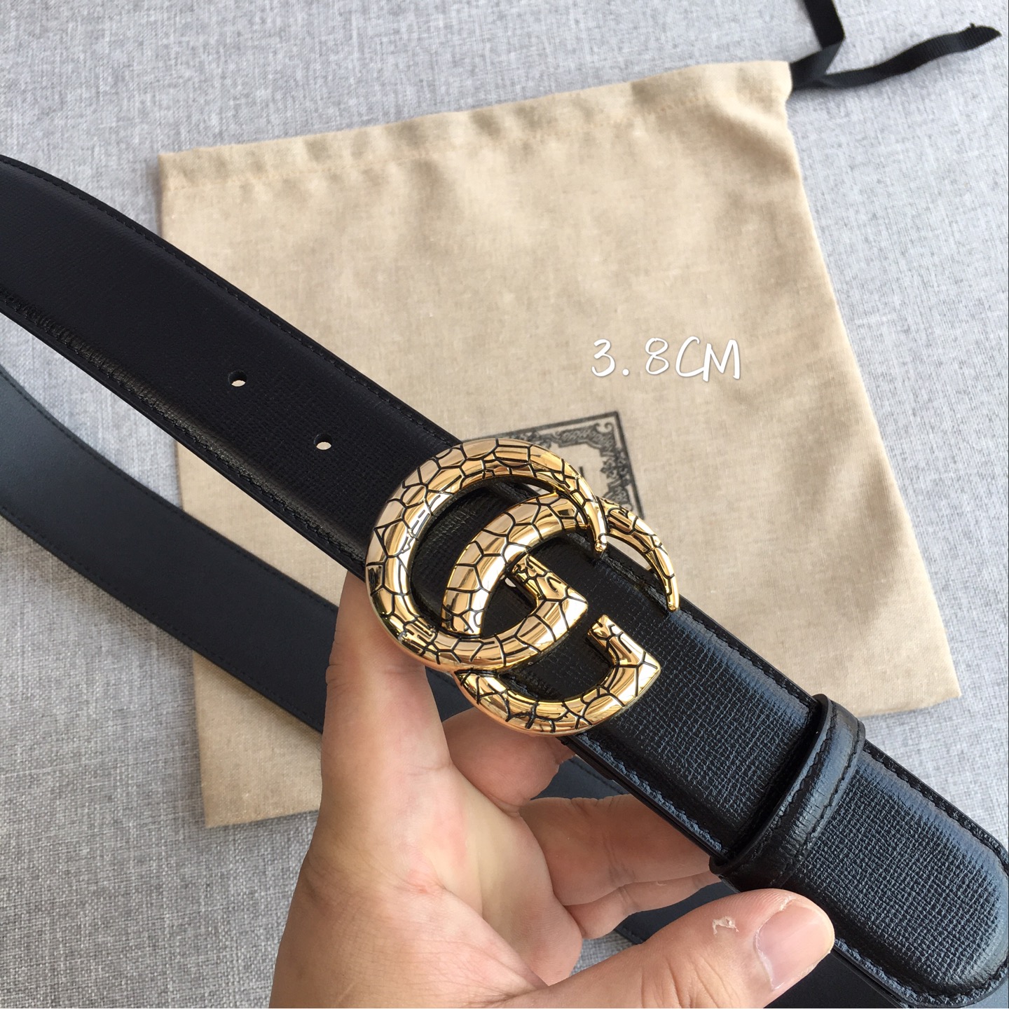 古·奇 3.8CM 专柜在售爆款 👏👏👏 感谢客户反馈实拍图，顶级货 自己看细节 3.8CM都有货 码数