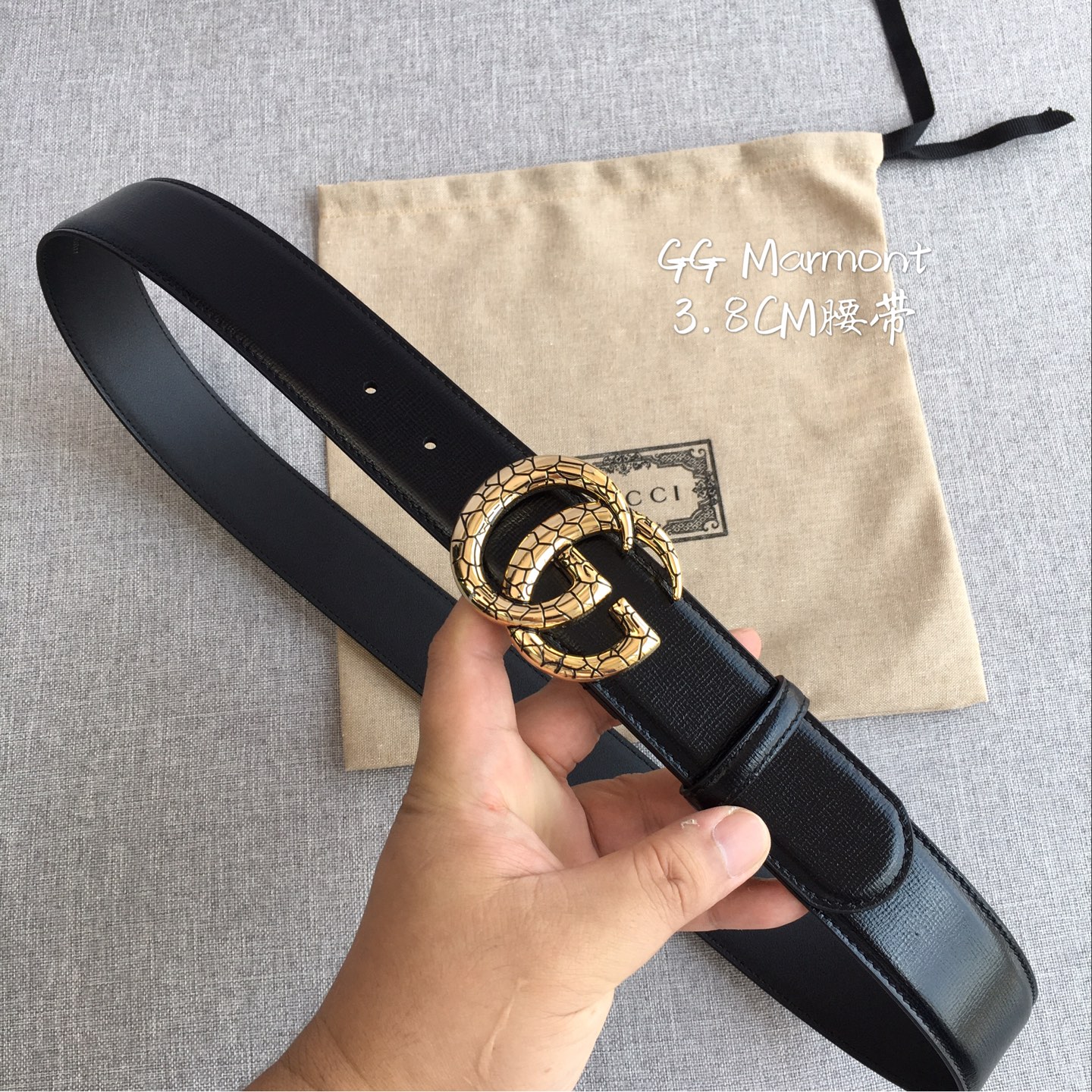 古·奇 3.8CM 专柜在售爆款 👏👏👏 感谢客户反馈实拍图，顶级货 自己看细节 3.8CM都有货 码数