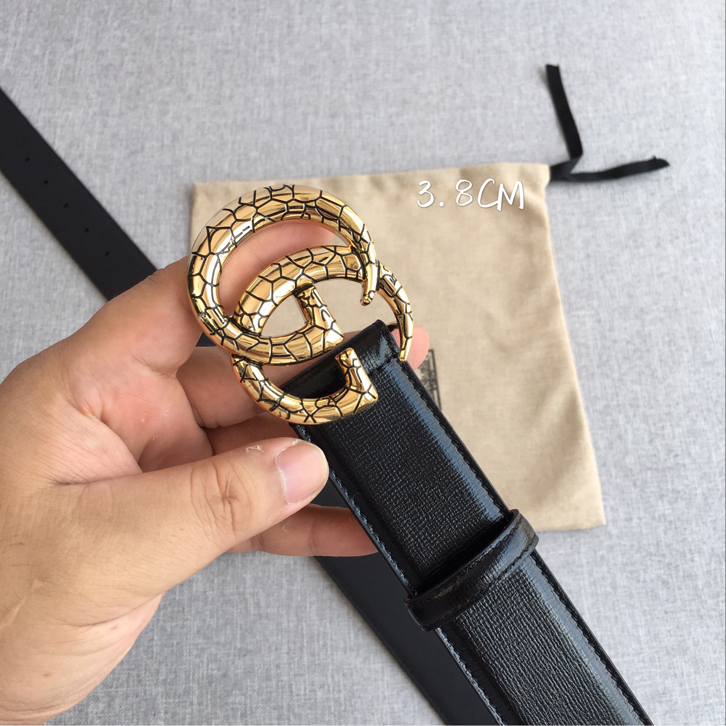 古·奇 3.8CM 专柜在售爆款 👏👏👏 感谢客户反馈实拍图，顶级货 自己看细节 3.8CM都有货 码数