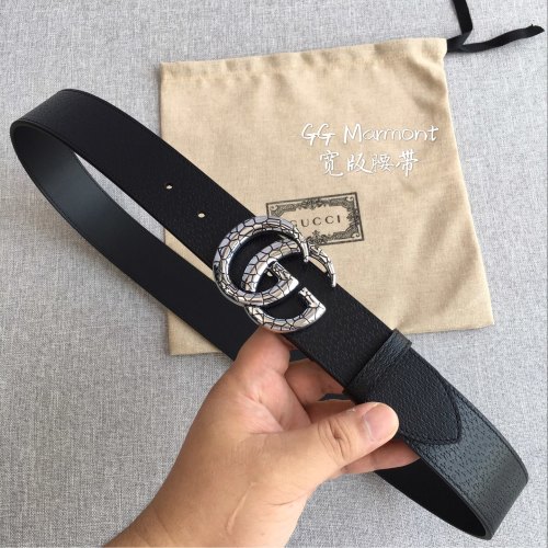 Gucci GG Marmont Leather Belt 3.8CM - Iconic Design, Premium Quality