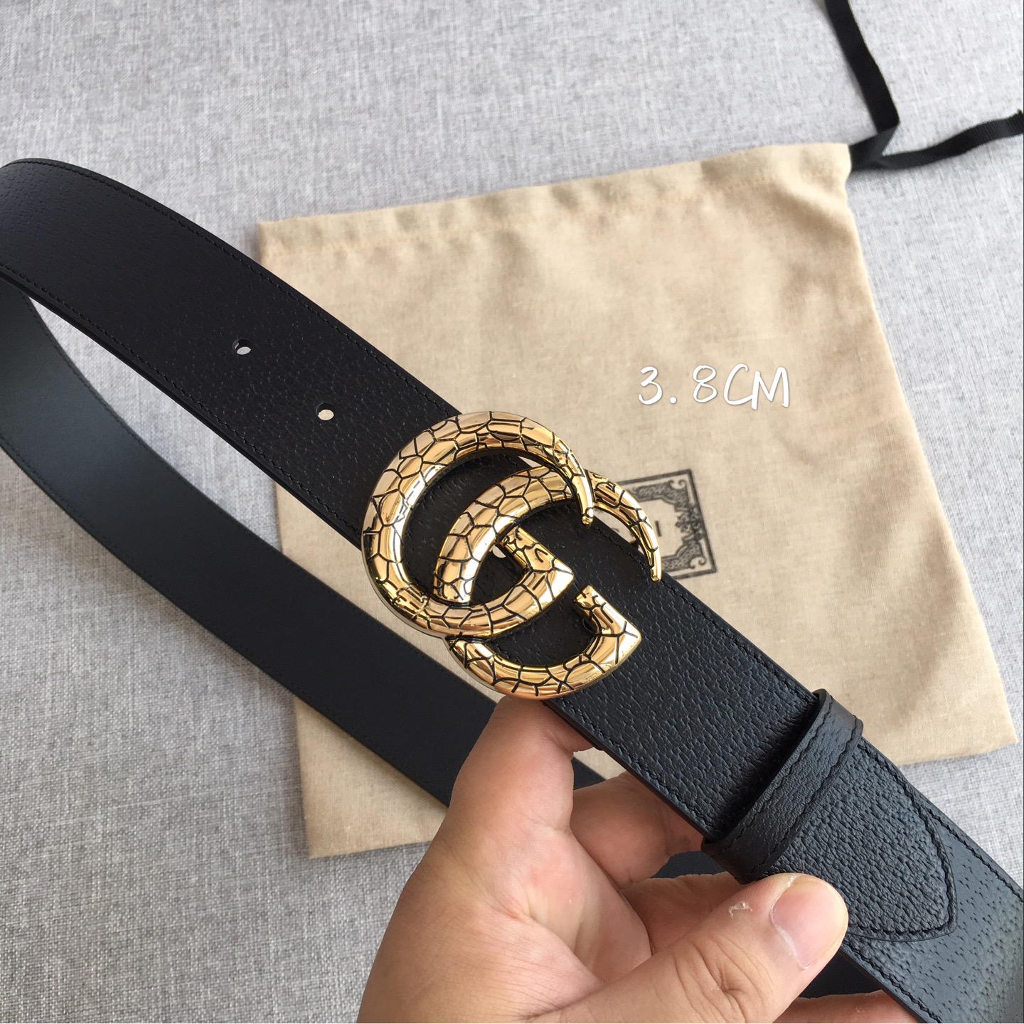 古·奇 3.8CM 专柜在售爆款 👏👏👏 感谢客户反馈实拍图，顶级货 自己看细节 3.8CM都有货 码数