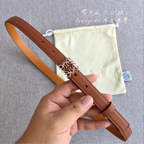 Loewe Anagram Leather Belt 2.0 cm - Stylish & Versatile Accessory