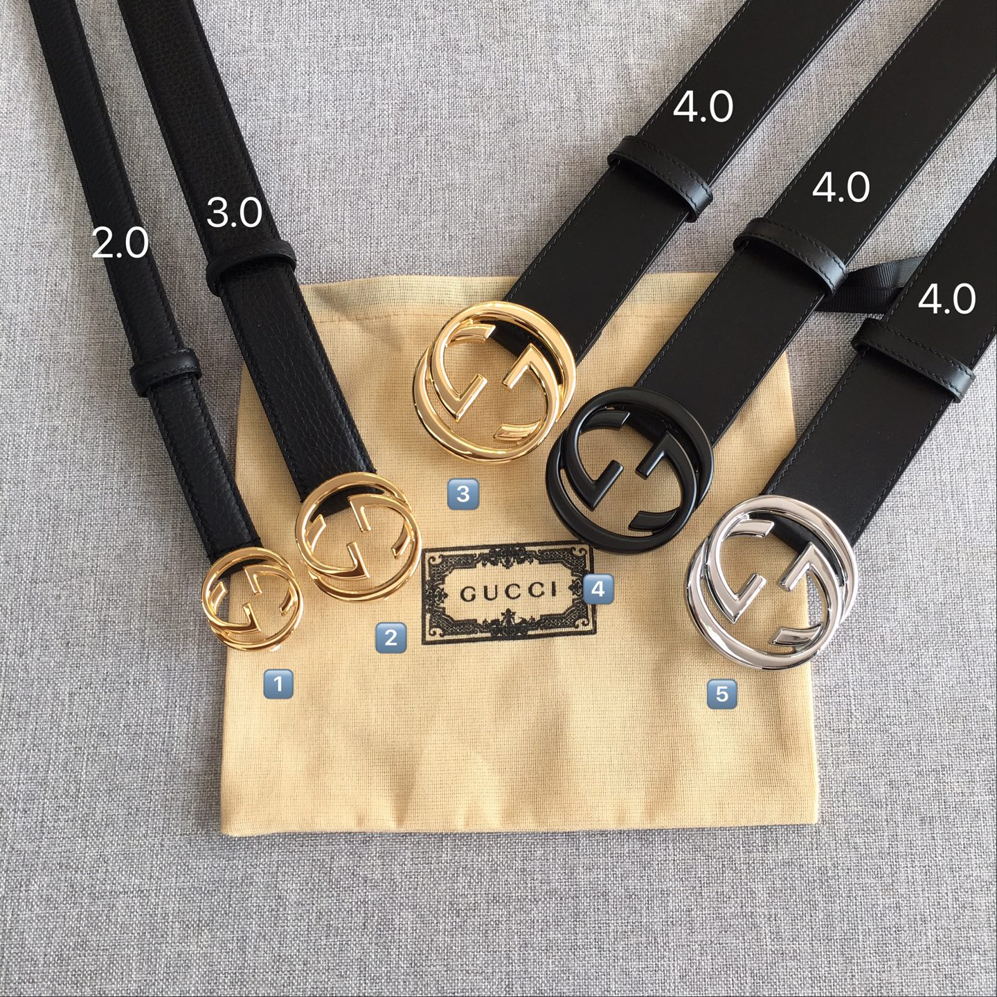 古·奇 3.8CM 专柜在售爆款 👏👏👏 感谢客户反馈实拍图，顶级货 自己看细节 3.8CM都有货 码数