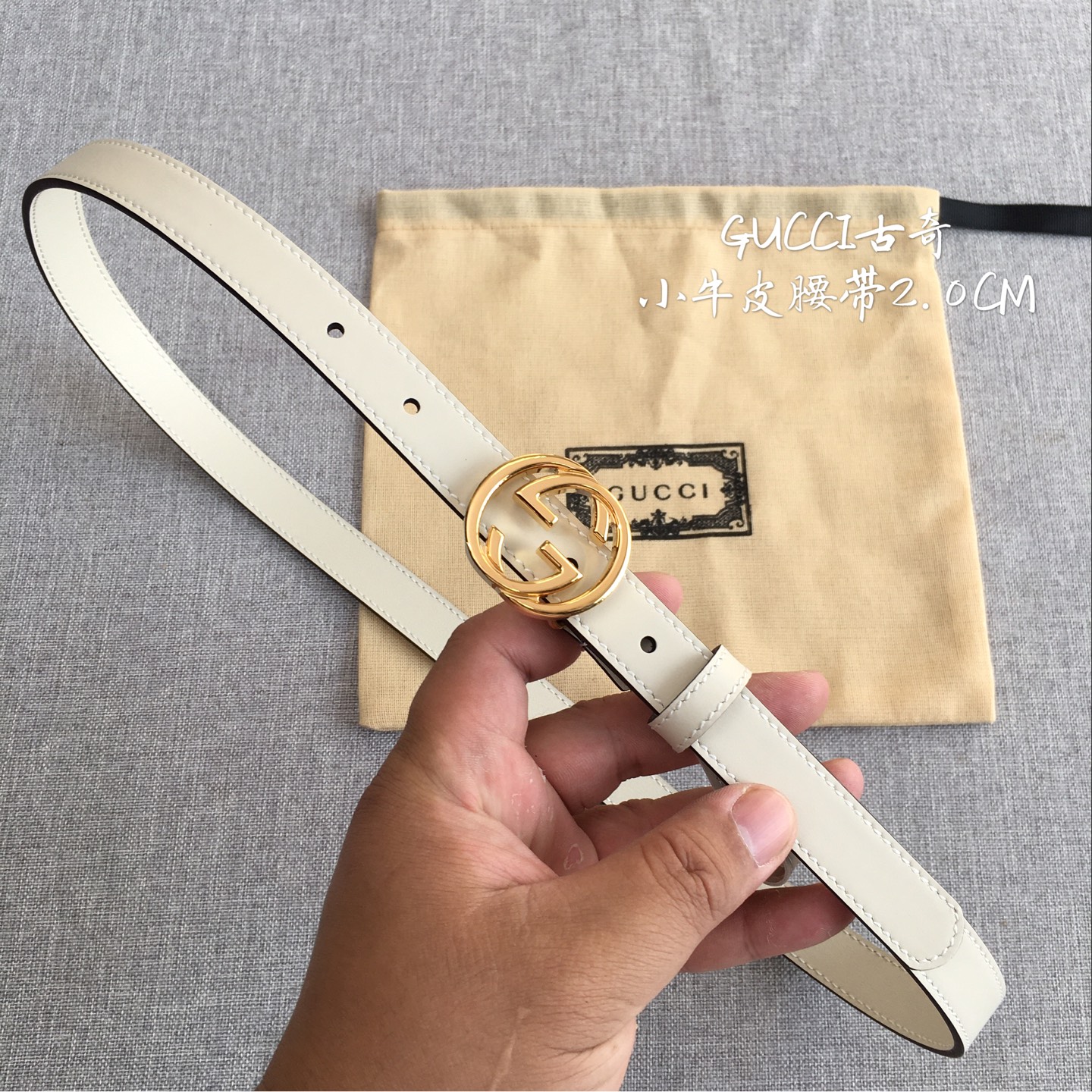 古·奇 2.0CM 专柜在售爆款 👏👏👏 感谢客户反馈实拍图，顶级货 自己看细节 3.0CM都有货 码数