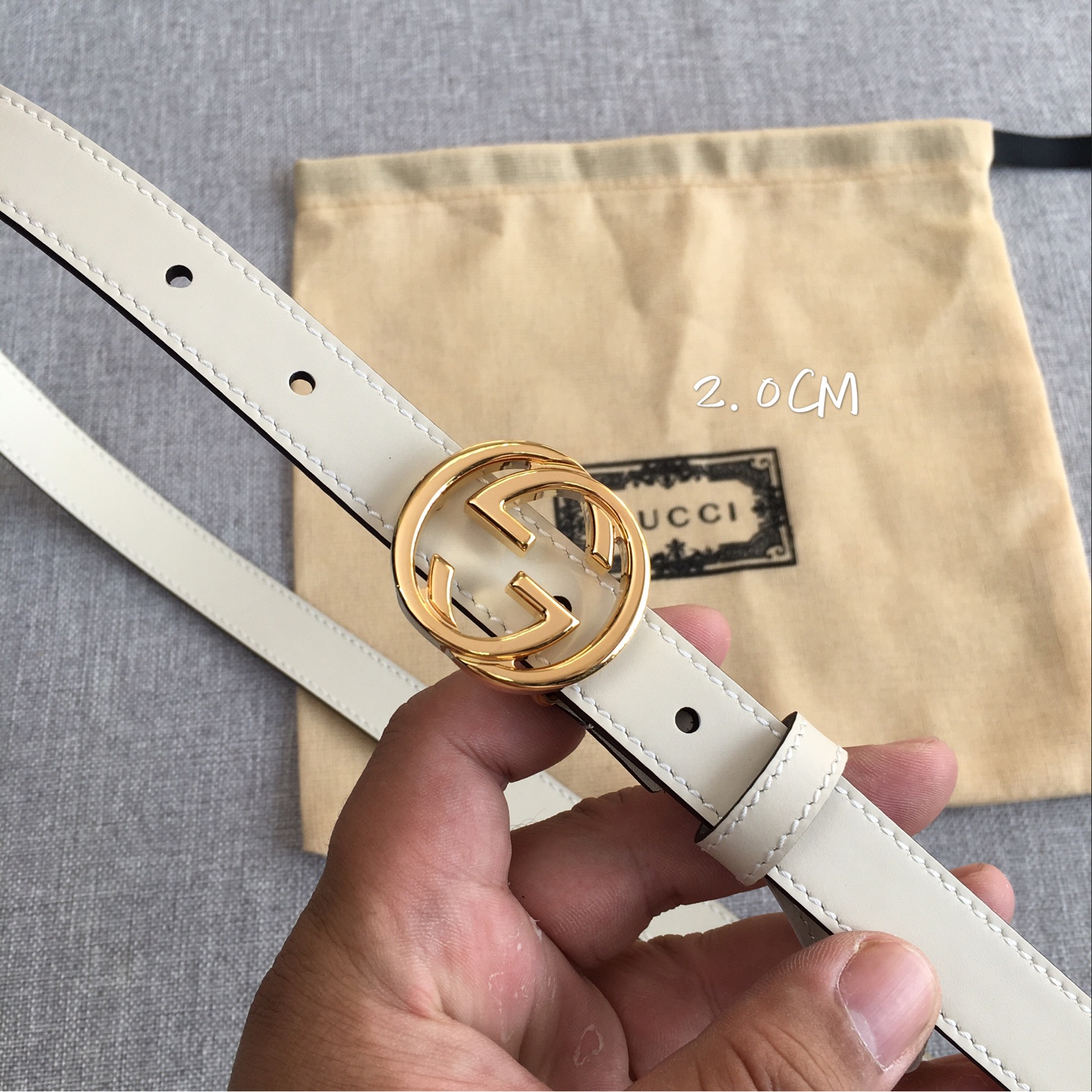 古·奇 2.0CM 专柜在售爆款 👏👏👏 感谢客户反馈实拍图，顶级货 自己看细节 3.0CM都有货 码数