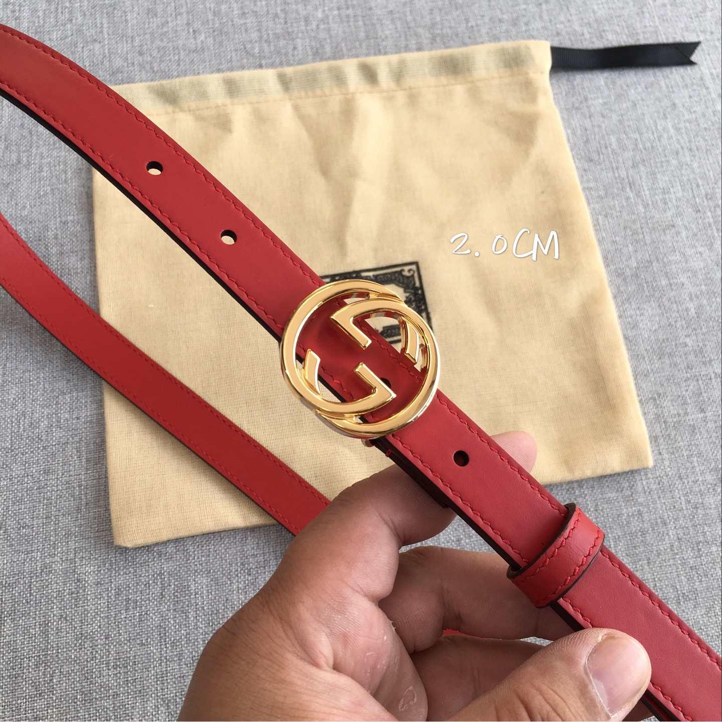 古·奇 2.0CM 专柜在售爆款 👏👏👏 感谢客户反馈实拍图，顶级货 自己看细节 3.0CM都有货 码数