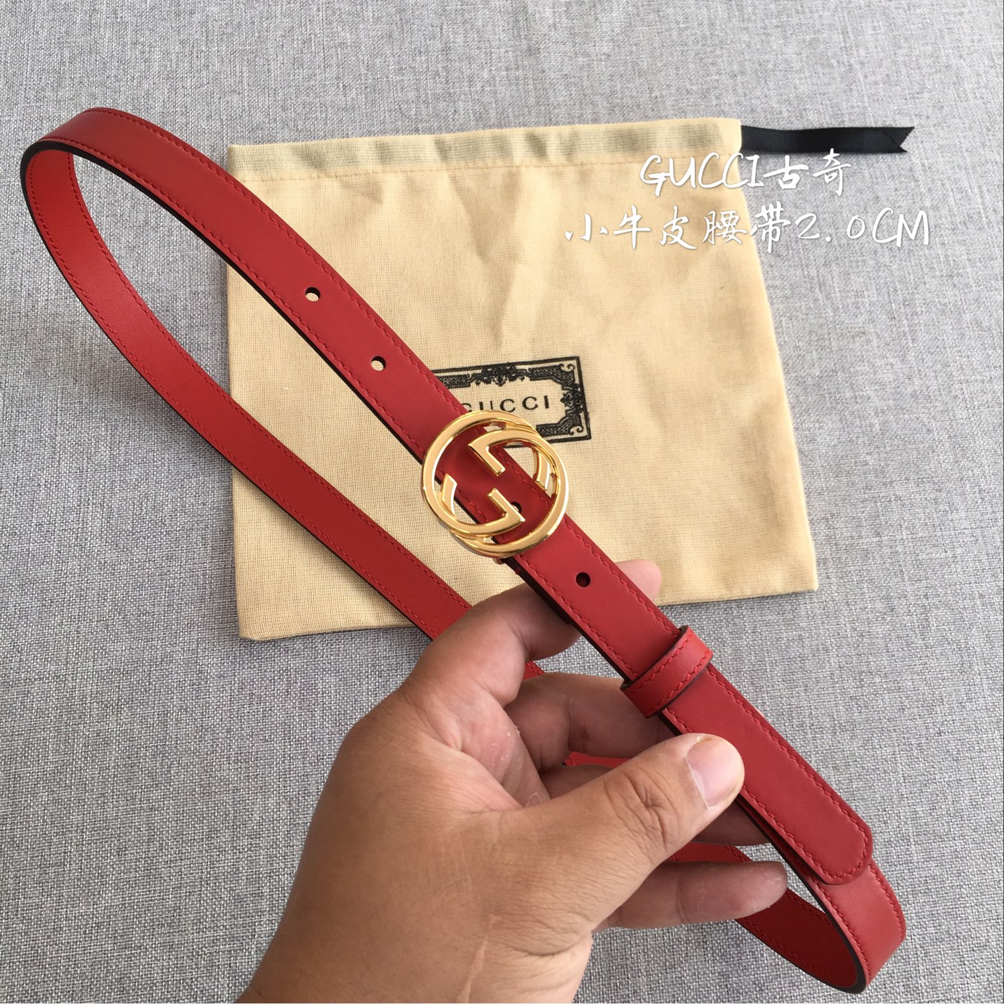 古·奇 2.0CM 专柜在售爆款 👏👏👏 感谢客户反馈实拍图，顶级货 自己看细节 3.0CM都有货 码数