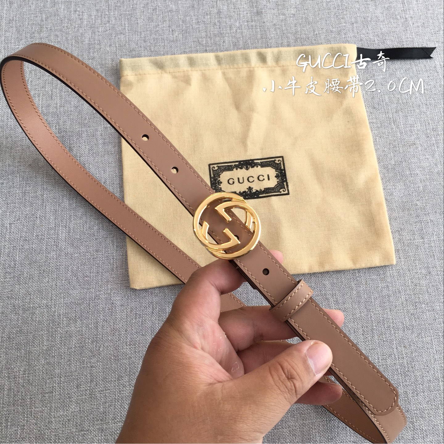 古·奇 2.0CM 专柜在售爆款 👏👏👏 感谢客户反馈实拍图，顶级货 自己看细节 3.0CM都有货 码数