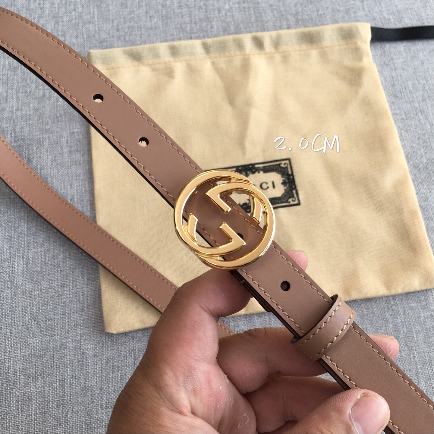 古·奇 2.0CM 专柜在售爆款 👏👏👏 感谢客户反馈实拍图，顶级货 自己看细节 3.0CM都有货 码数