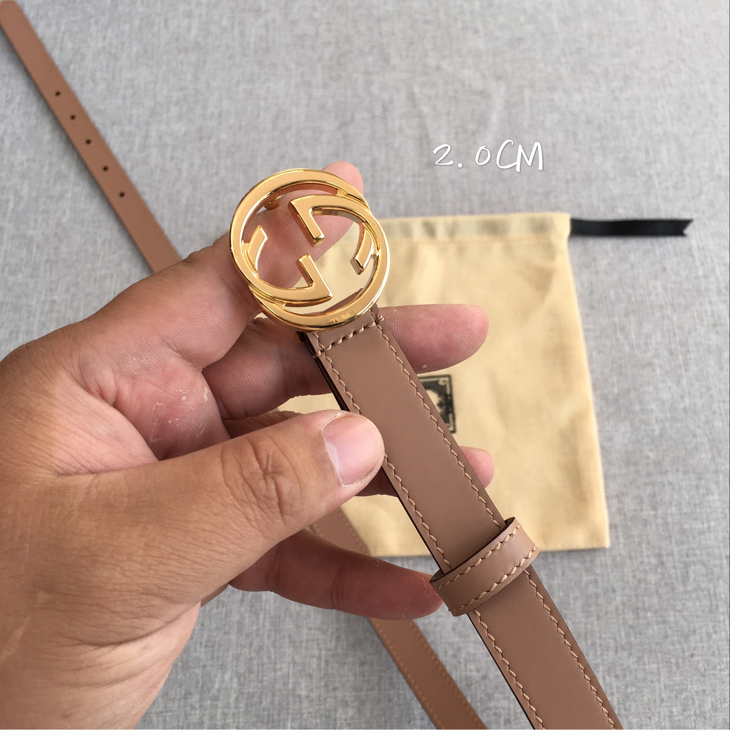 古·奇 2.0CM 专柜在售爆款 👏👏👏 感谢客户反馈实拍图，顶级货 自己看细节 3.0CM都有货 码数