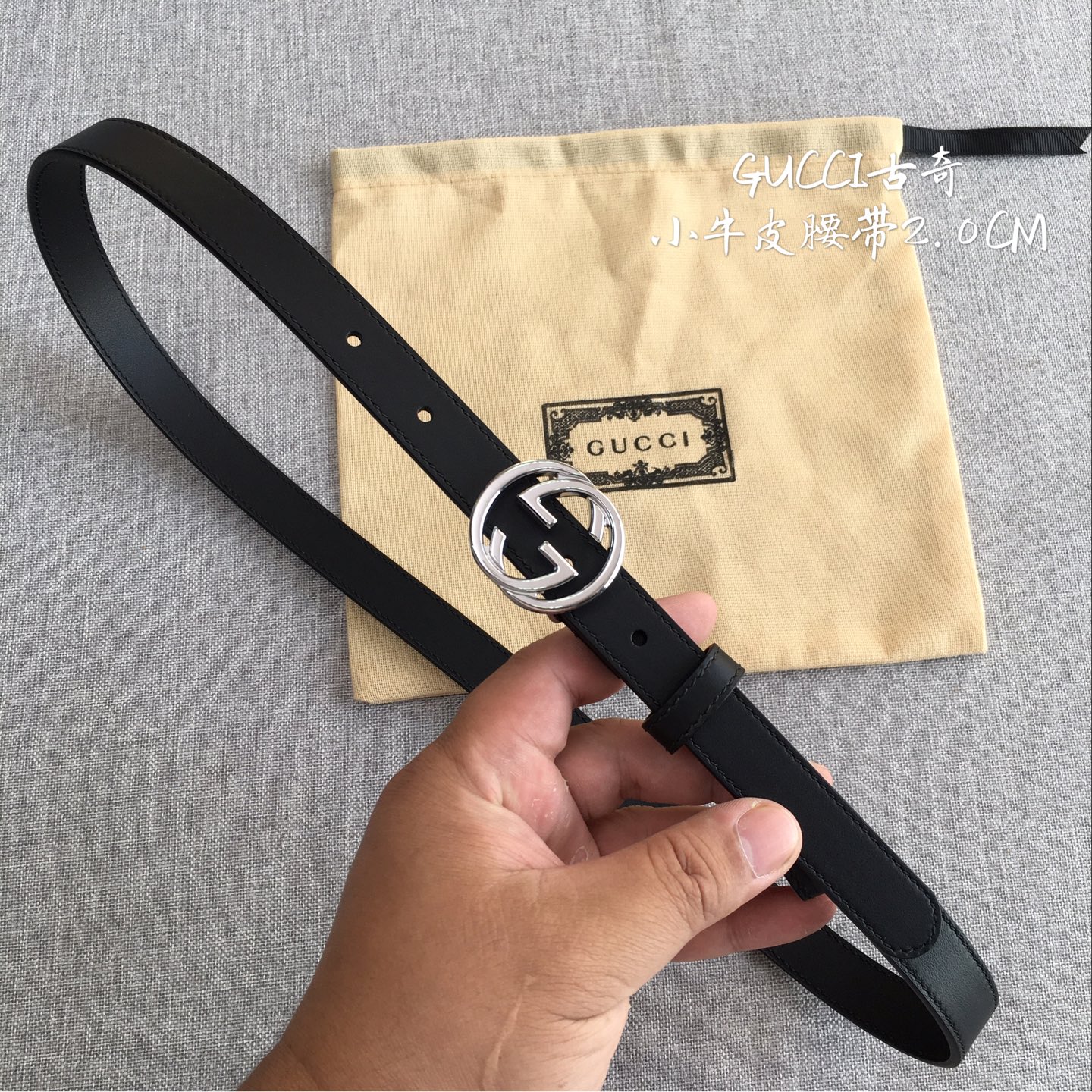 古·奇 2.0CM 专柜在售爆款 👏👏👏 感谢客户反馈实拍图，顶级货 自己看细节 3.0CM都有货 码数