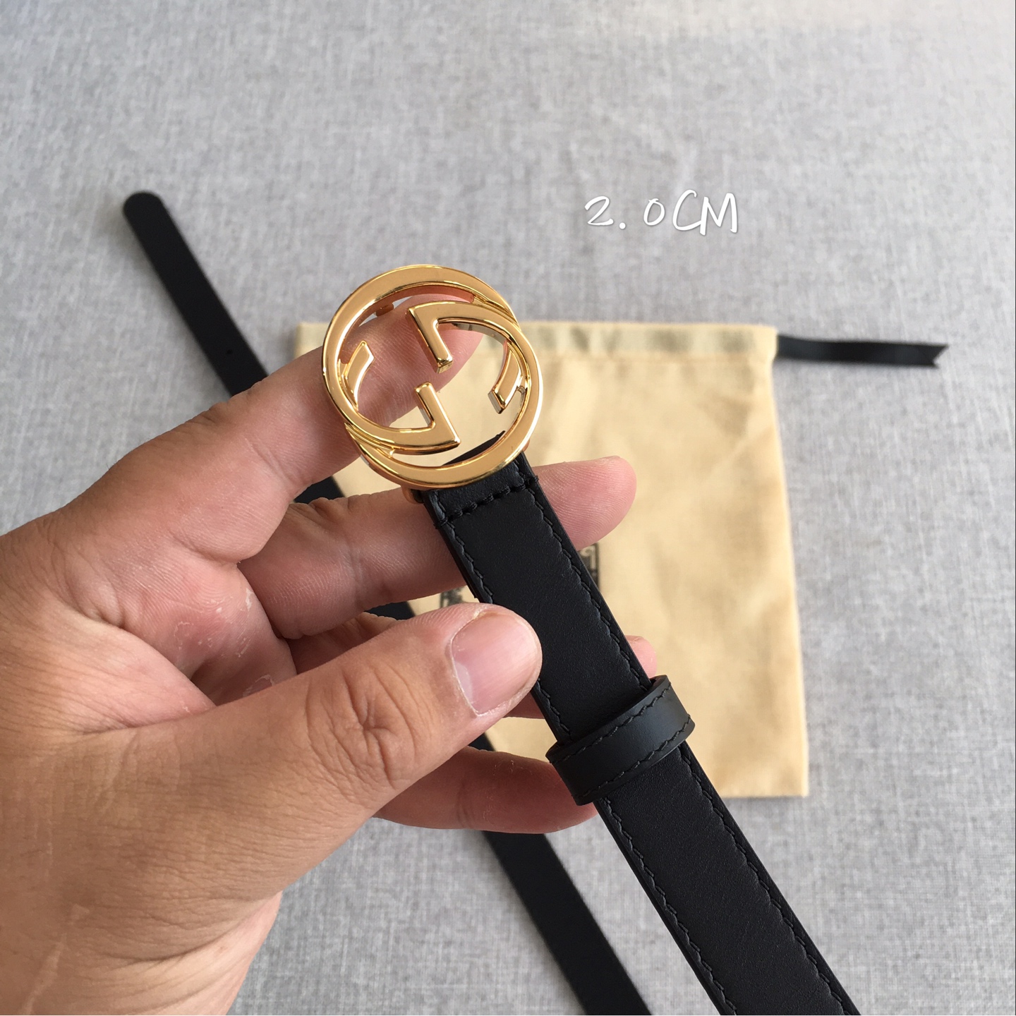 古·奇 2.0CM 专柜在售爆款 👏👏👏 感谢客户反馈实拍图，顶级货 自己看细节 3.0CM都有货 码数