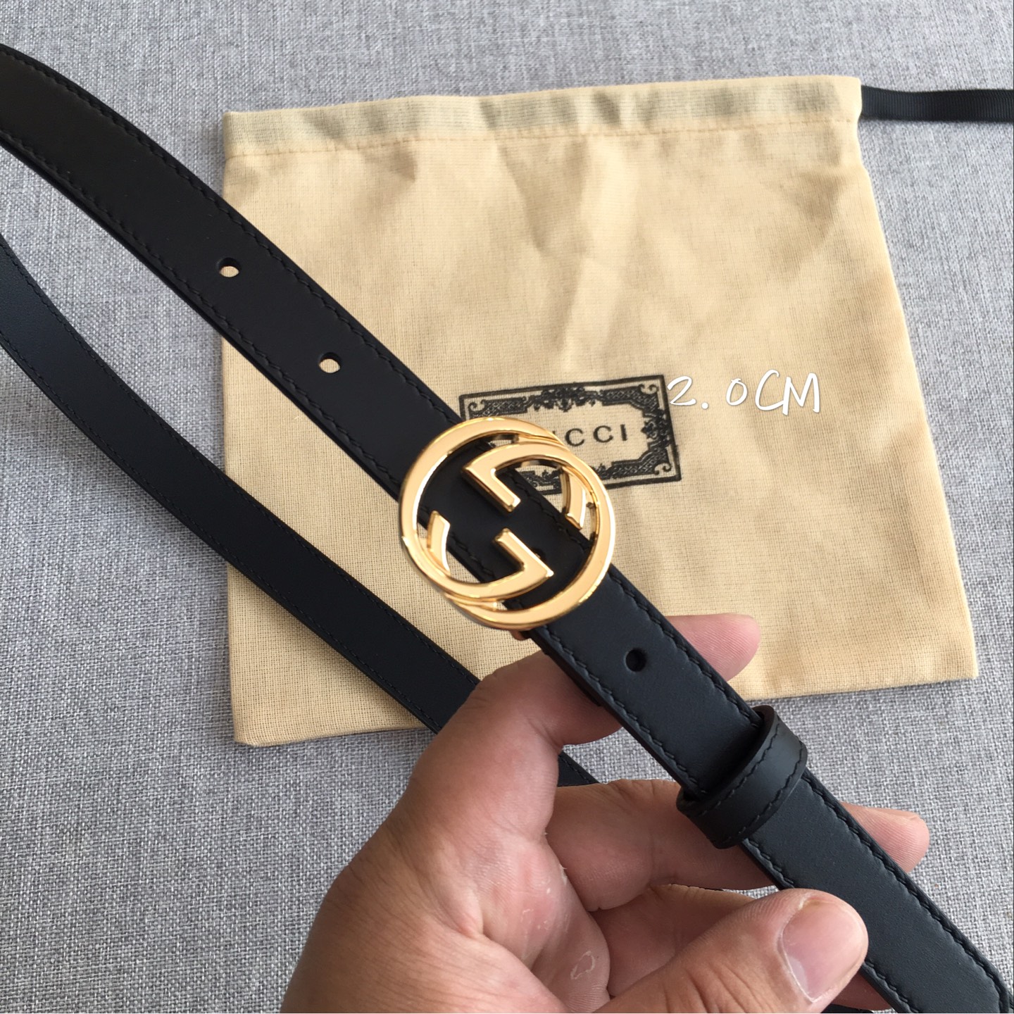 古·奇 2.0CM 专柜在售爆款 👏👏👏 感谢客户反馈实拍图，顶级货 自己看细节 3.0CM都有货 码数