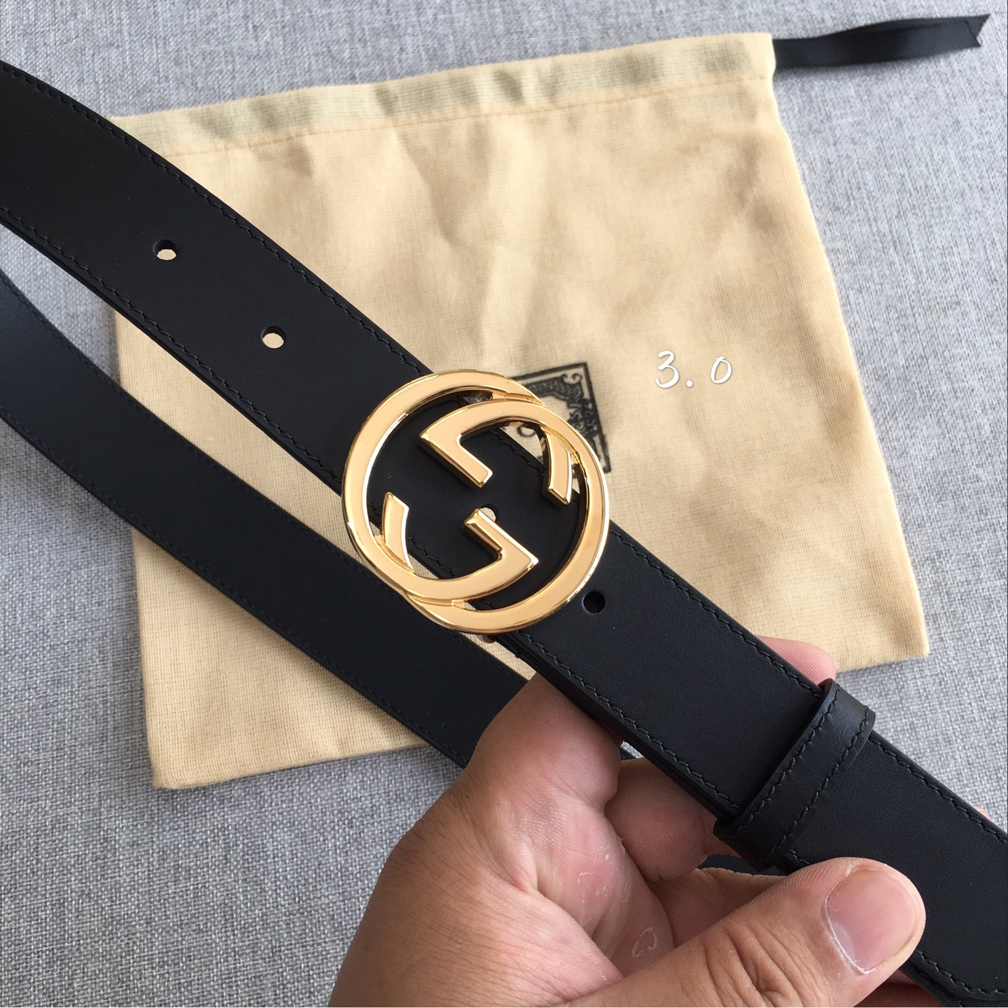 古·奇 3.0CM 专柜在售爆款 👏👏👏 感谢客户反馈实拍图，顶级货 自己看细节 2.0CM都有货 码数