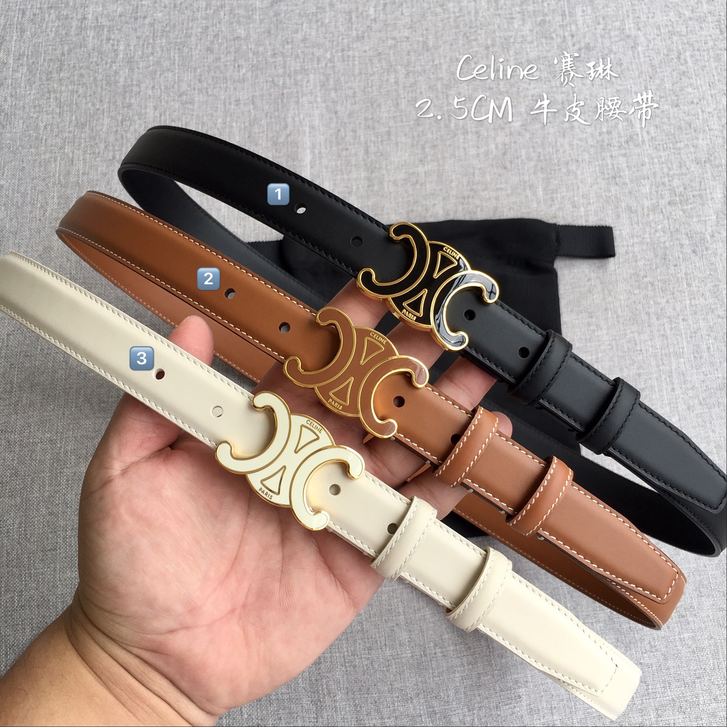 塞·林 女款专柜在售爆款 👏👏👏 感谢客户反馈实拍图，顶级货 自己看细节 2.5CM 都有货 码数齐