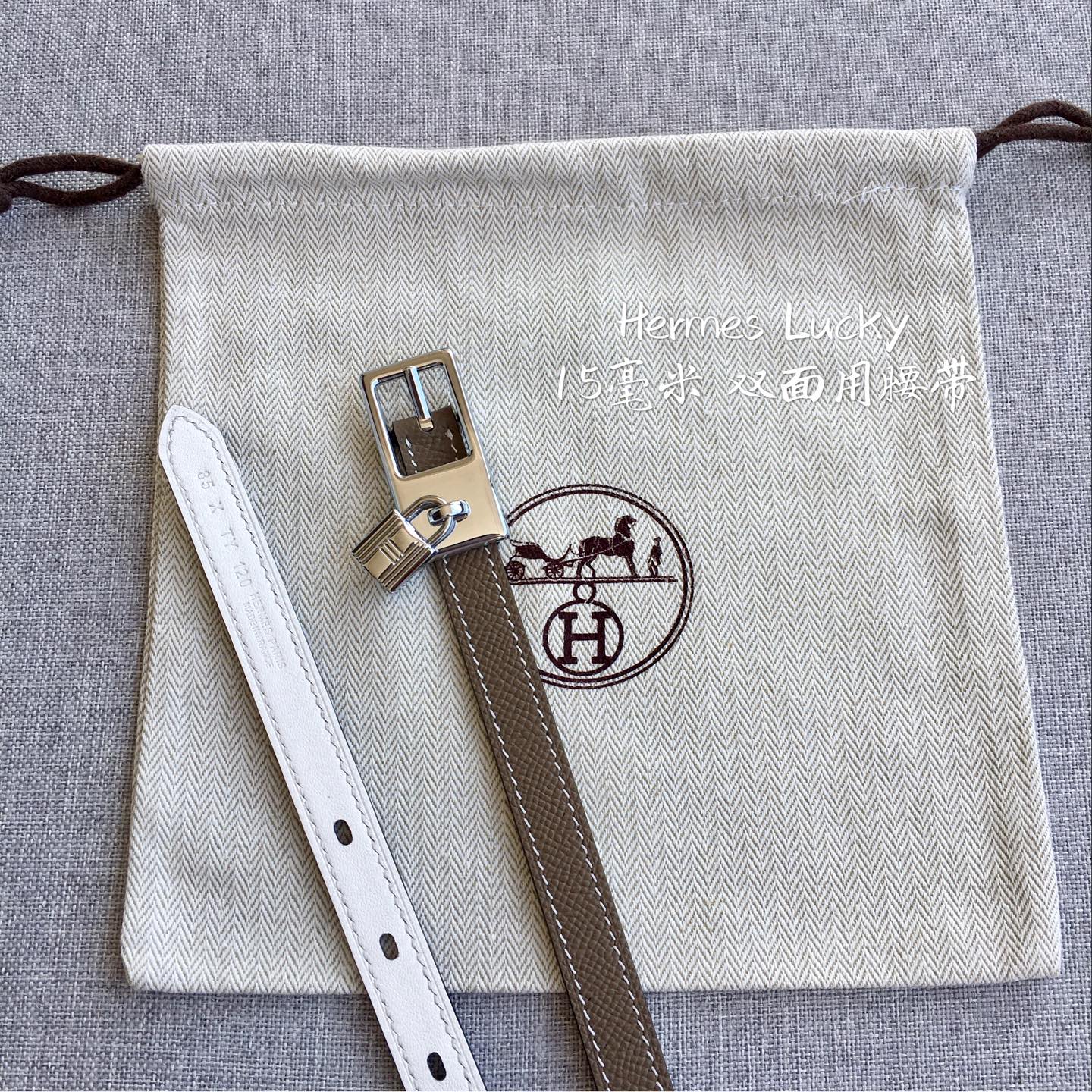 爱·马·仕 Lucky专柜在售爆款 👏👏👏 感谢客户反馈实拍图，顶级货 自己看细节 1.5CM 都有货 