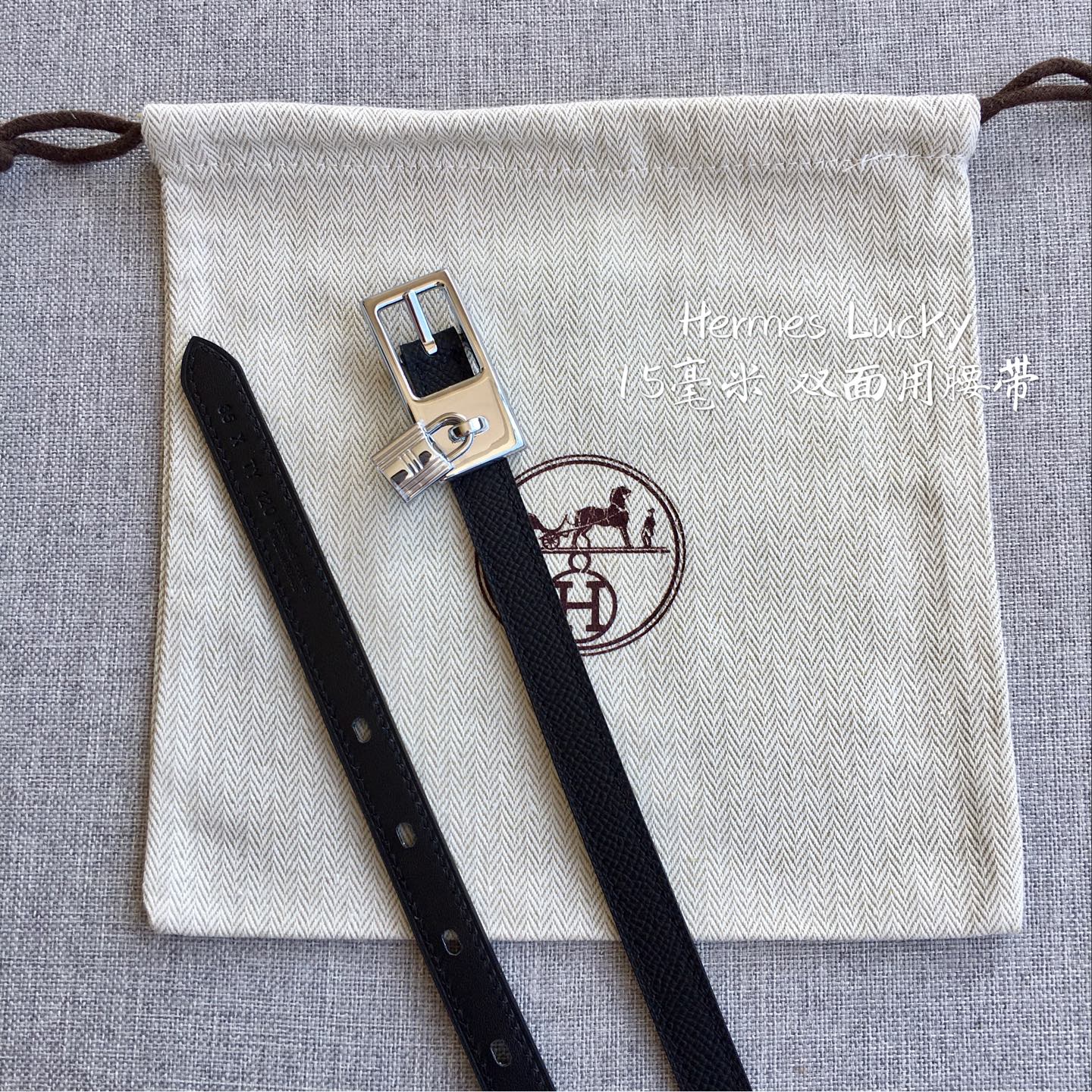 爱·马·仕 Lucky专柜在售爆款 👏👏👏 感谢客户反馈实拍图，顶级货 自己看细节 1.5CM 都有货 