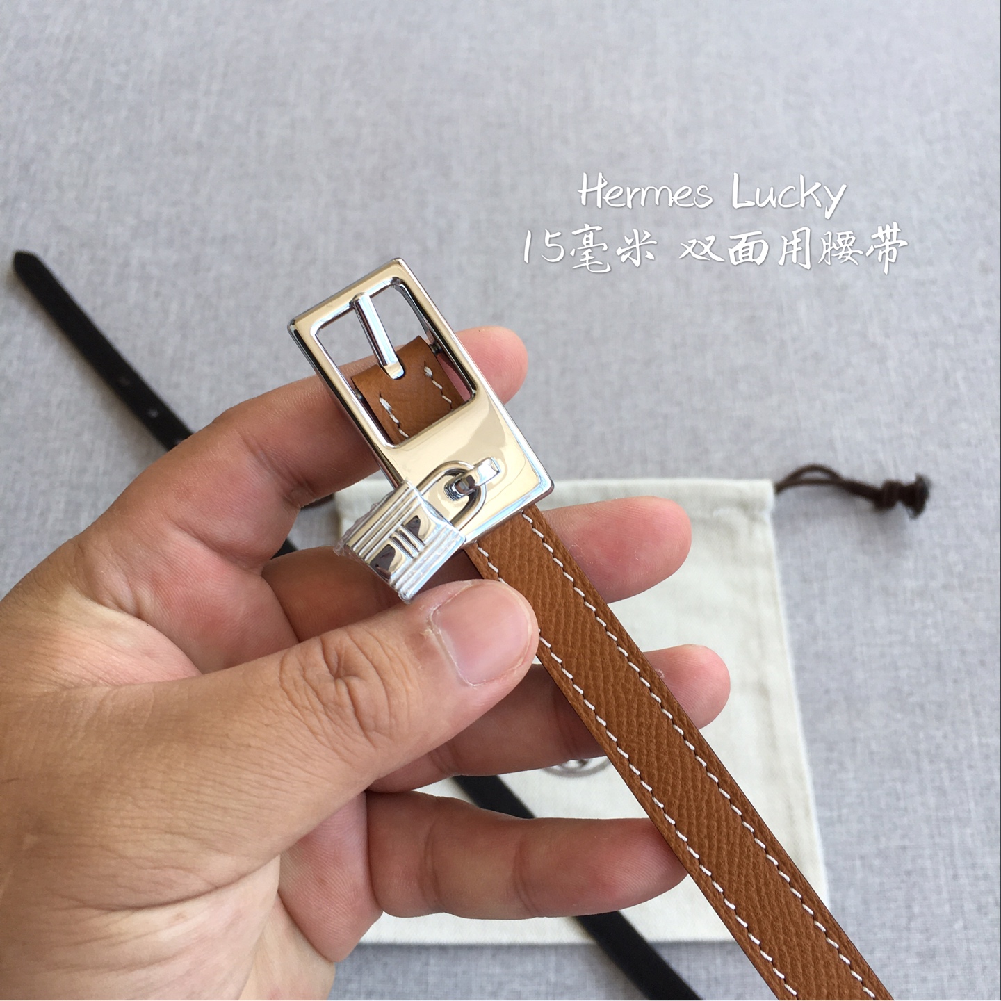 爱·马·仕 Lucky专柜在售爆款 👏👏👏 感谢客户反馈实拍图，顶级货 自己看细节 1.5CM 都有货 