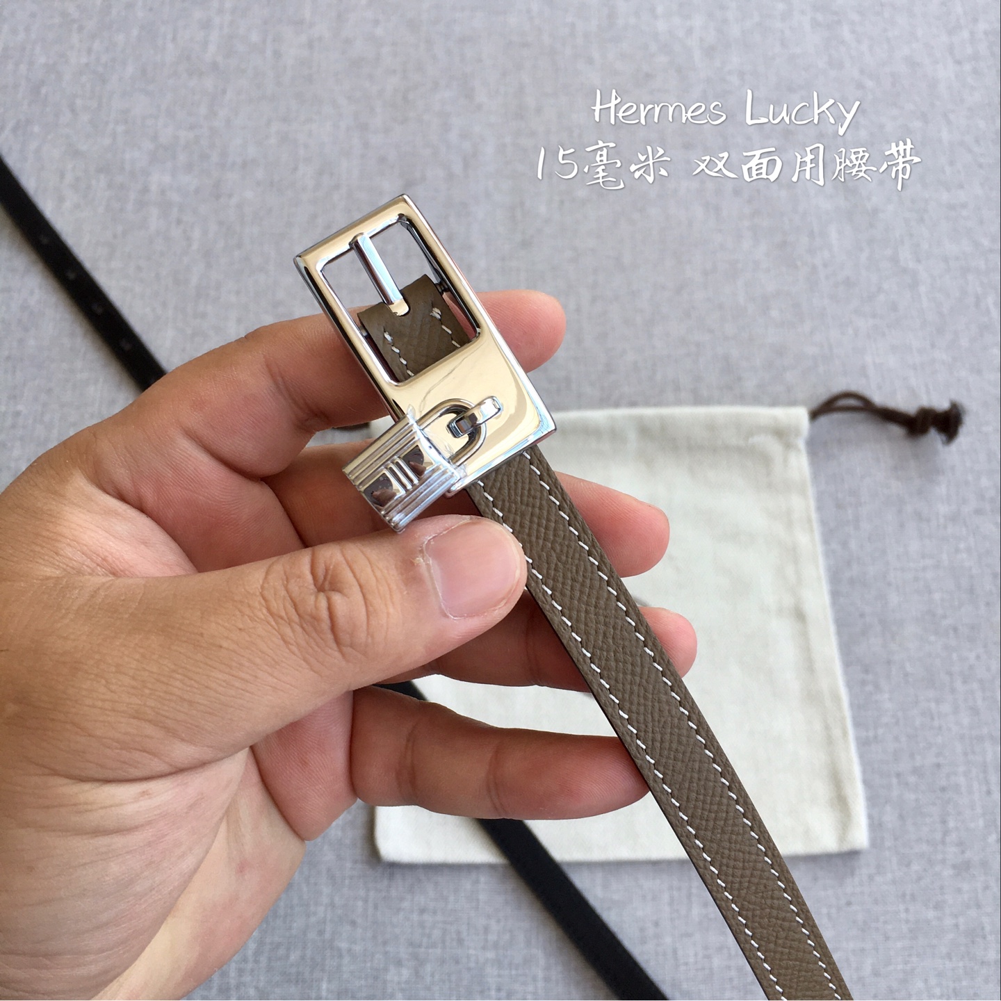 爱·马·仕 Lucky专柜在售爆款 👏👏👏 感谢客户反馈实拍图，顶级货 自己看细节 1.5CM 都有货 