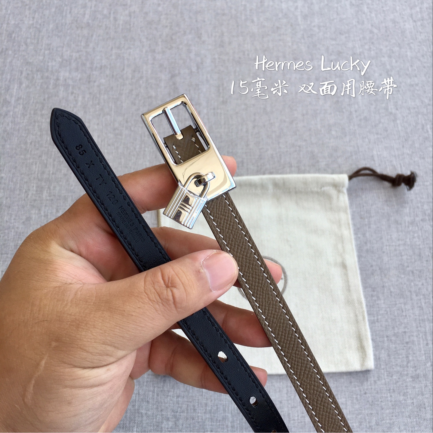 爱·马·仕 Lucky专柜在售爆款 👏👏👏 感谢客户反馈实拍图，顶级货 自己看细节 1.5CM 都有货 