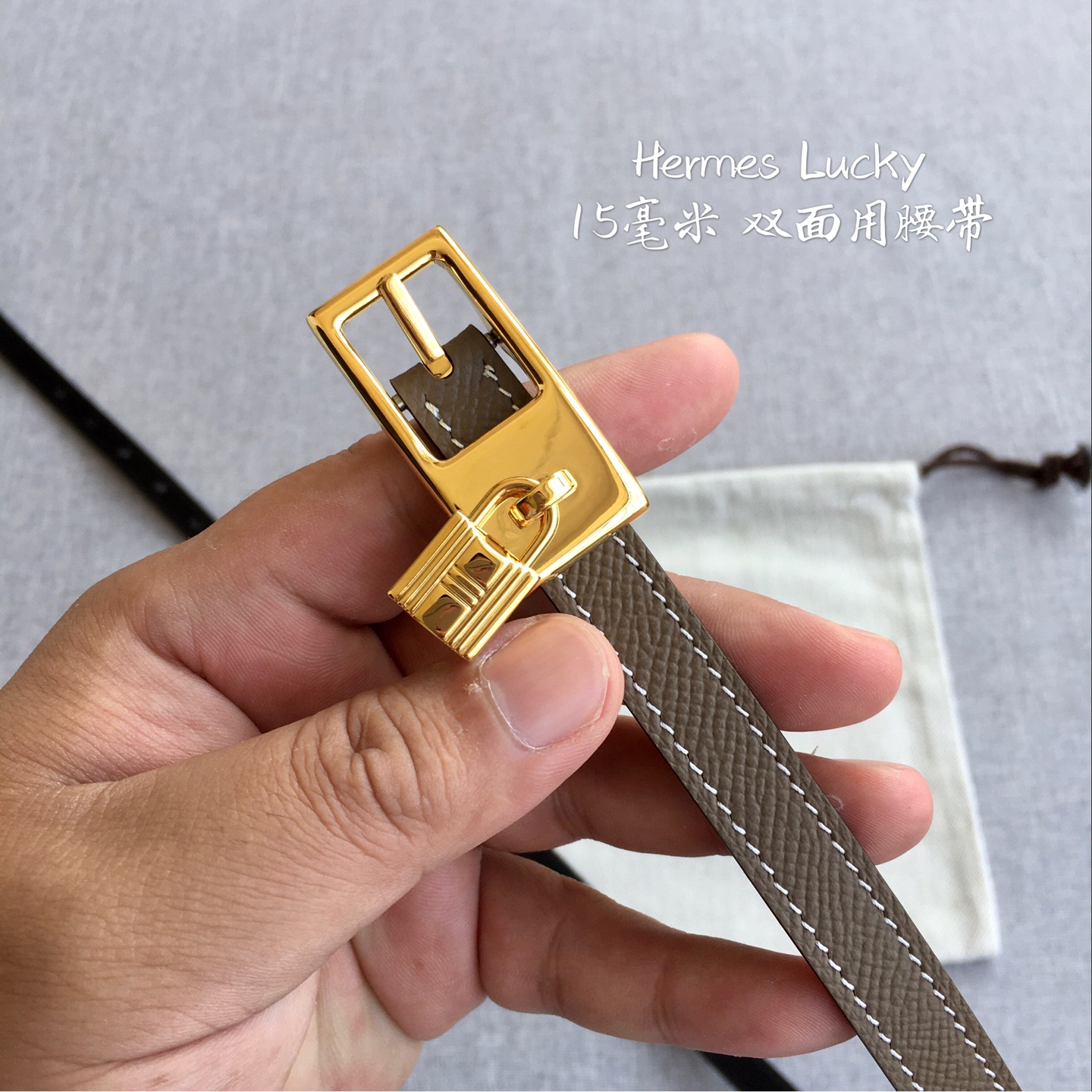 爱·马·仕 Lucky专柜在售爆款 👏👏👏 感谢客户反馈实拍图，顶级货 自己看细节 1.5CM 都有货 