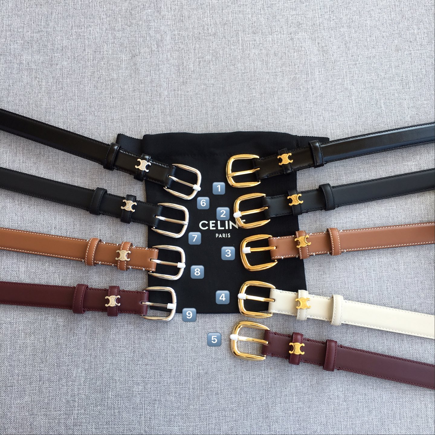 塞·林 女款专柜在售爆款 👏👏👏 感谢客户反馈实拍图，顶级货 自己看细节 2.5CM 都有货 码数齐