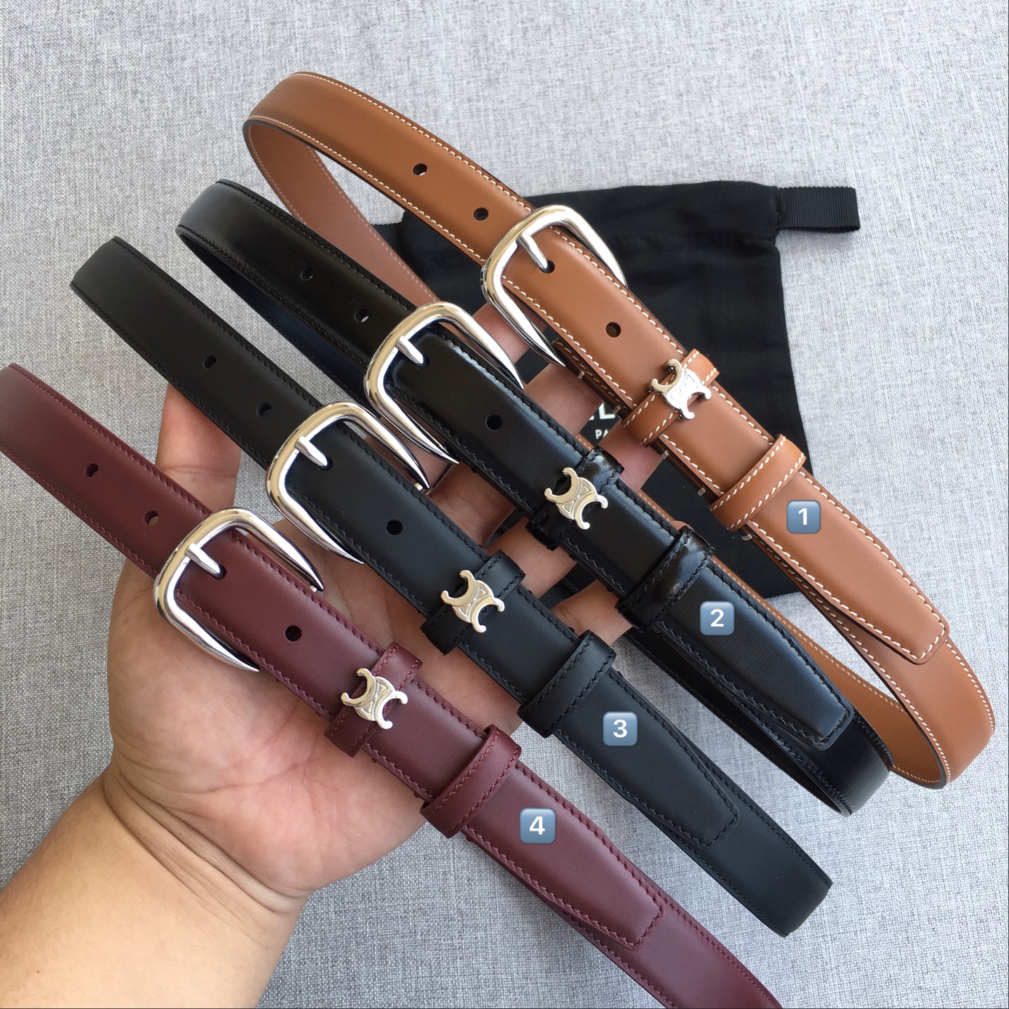 塞·林 女款专柜在售爆款 👏👏👏 感谢客户反馈实拍图，顶级货 自己看细节 2.5CM 都有货 码数齐