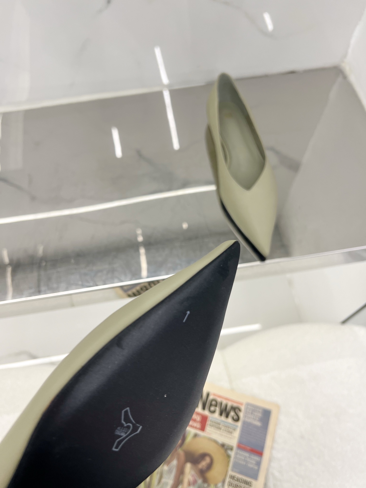 Luxurious Pointy Shoes with Cattle and Sheep Skin, Tailor-Made Calves, Original Design - 图片 8