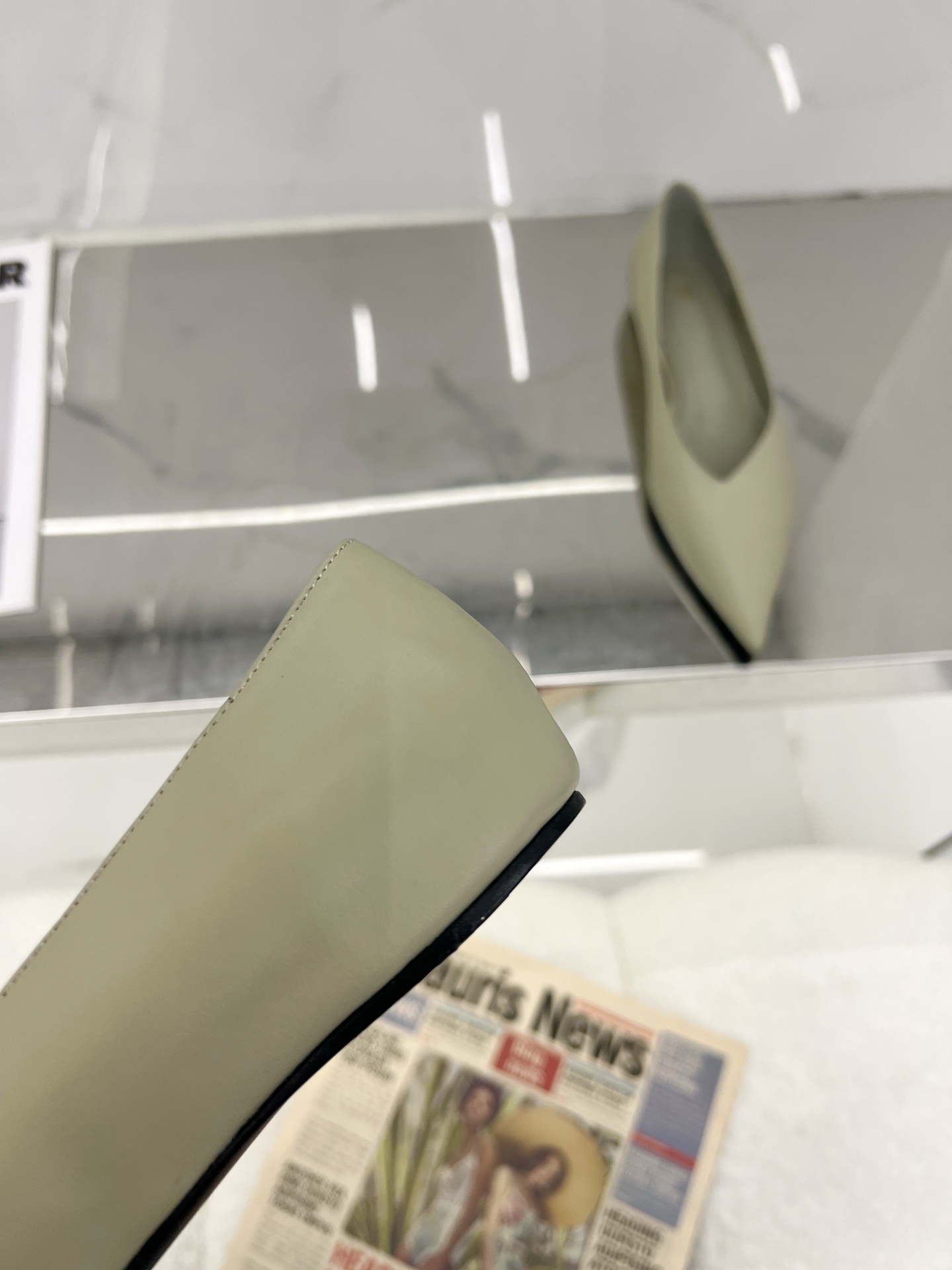 Luxurious Pointy Shoes with Cattle and Sheep Skin, Tailor-Made Calves, Original Design - 图片 7