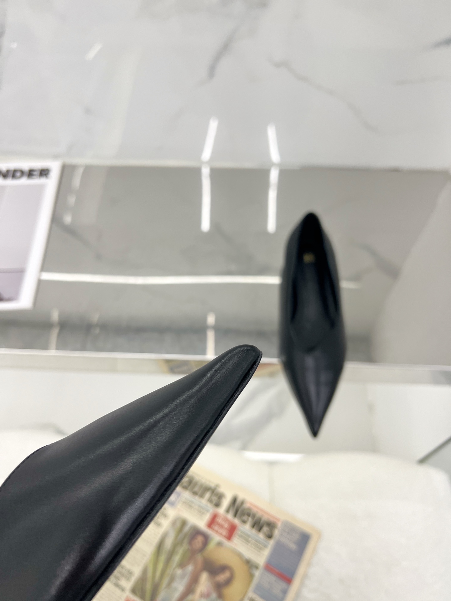 Luxurious Pointy Shoes: ‘Toteme 2024/ss Collection with Cattle and Sheep Skin - 图片 6