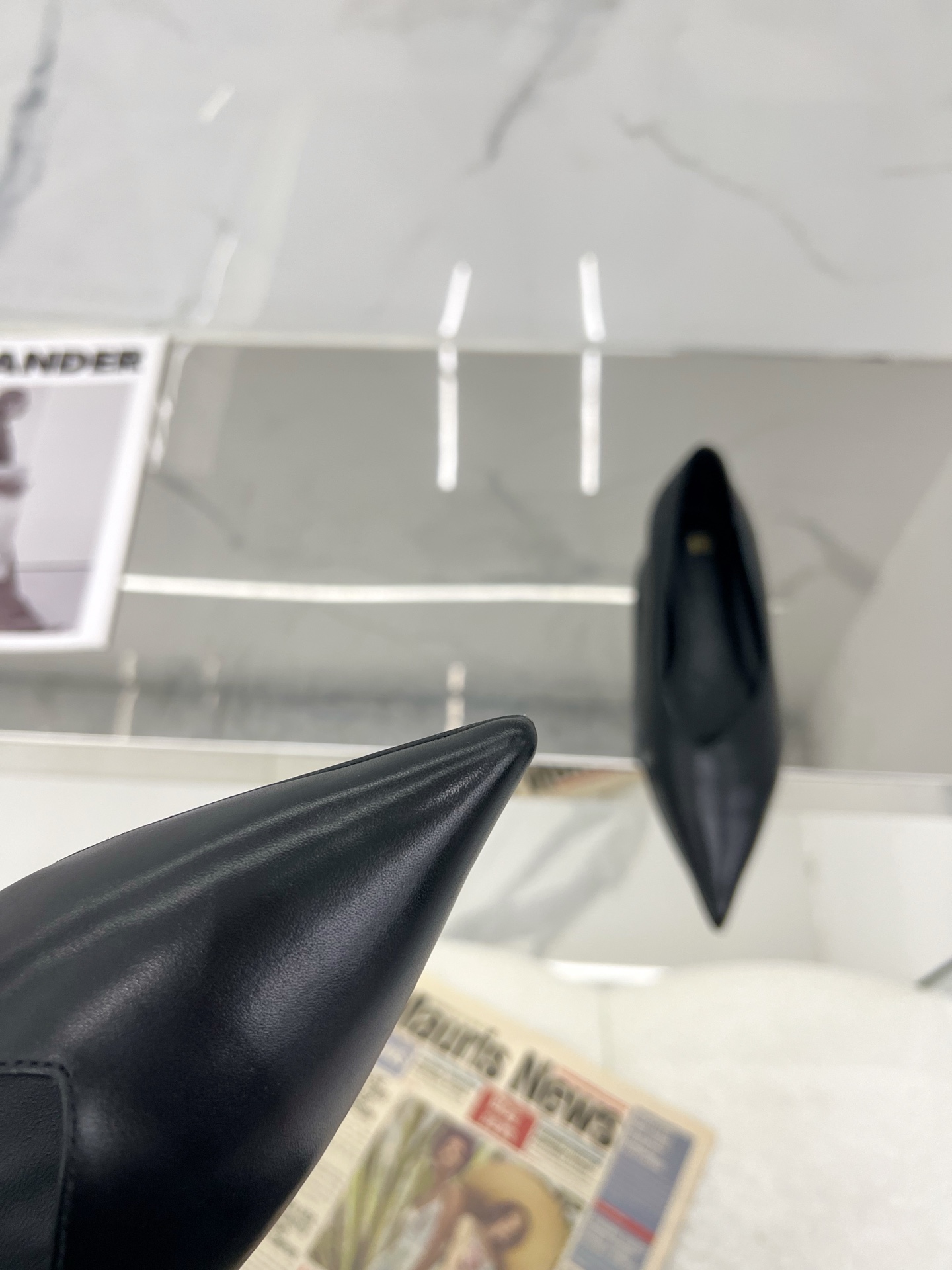 Luxurious Pointy Shoes: ‘Toteme 2024/ss Collection with Cattle and Sheep Skin - 图片 4