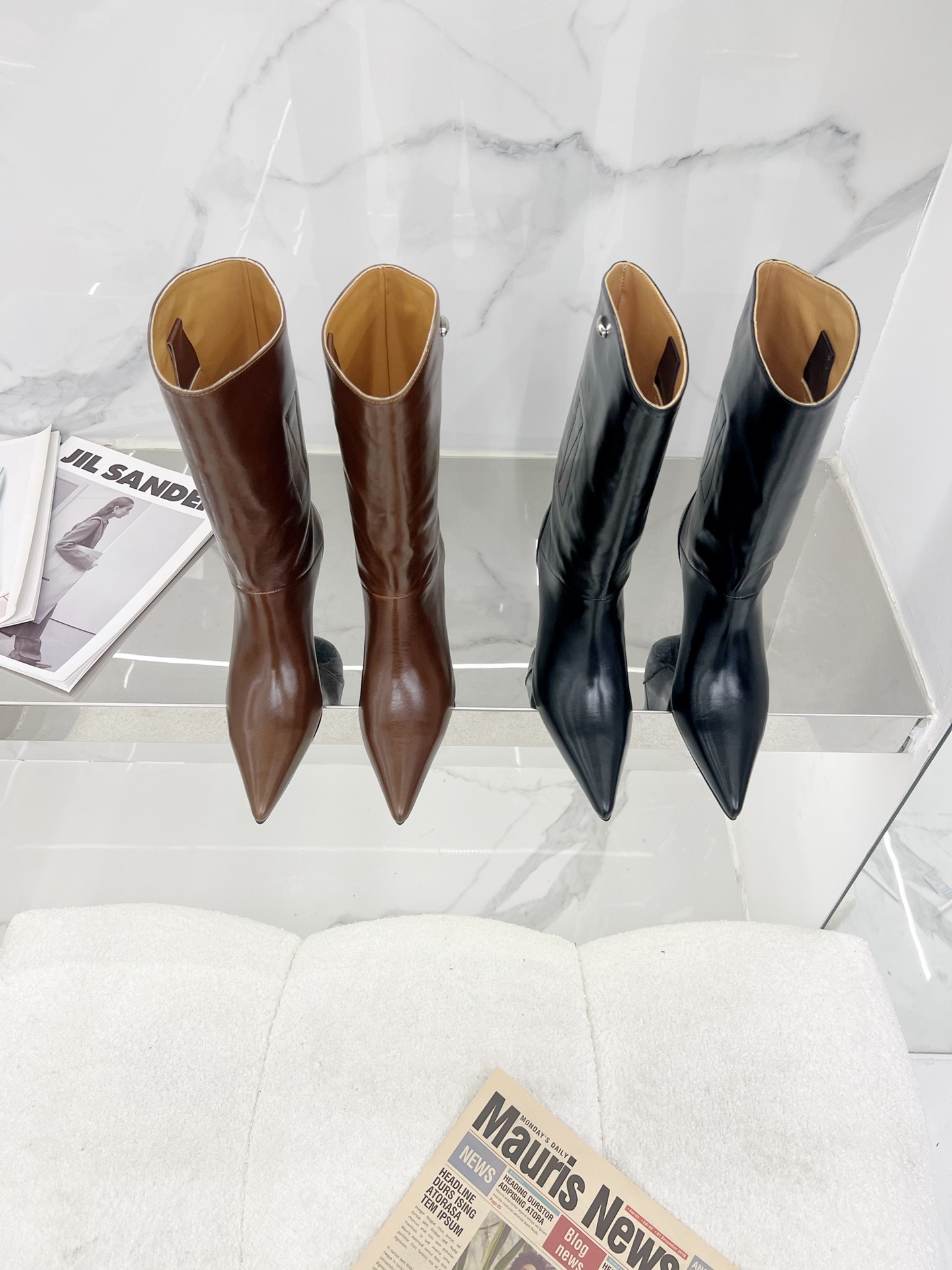 High-Quality Custom Shoes with Italian Lamb Mats for Soles – Legacy 2024/SS - 图片 6