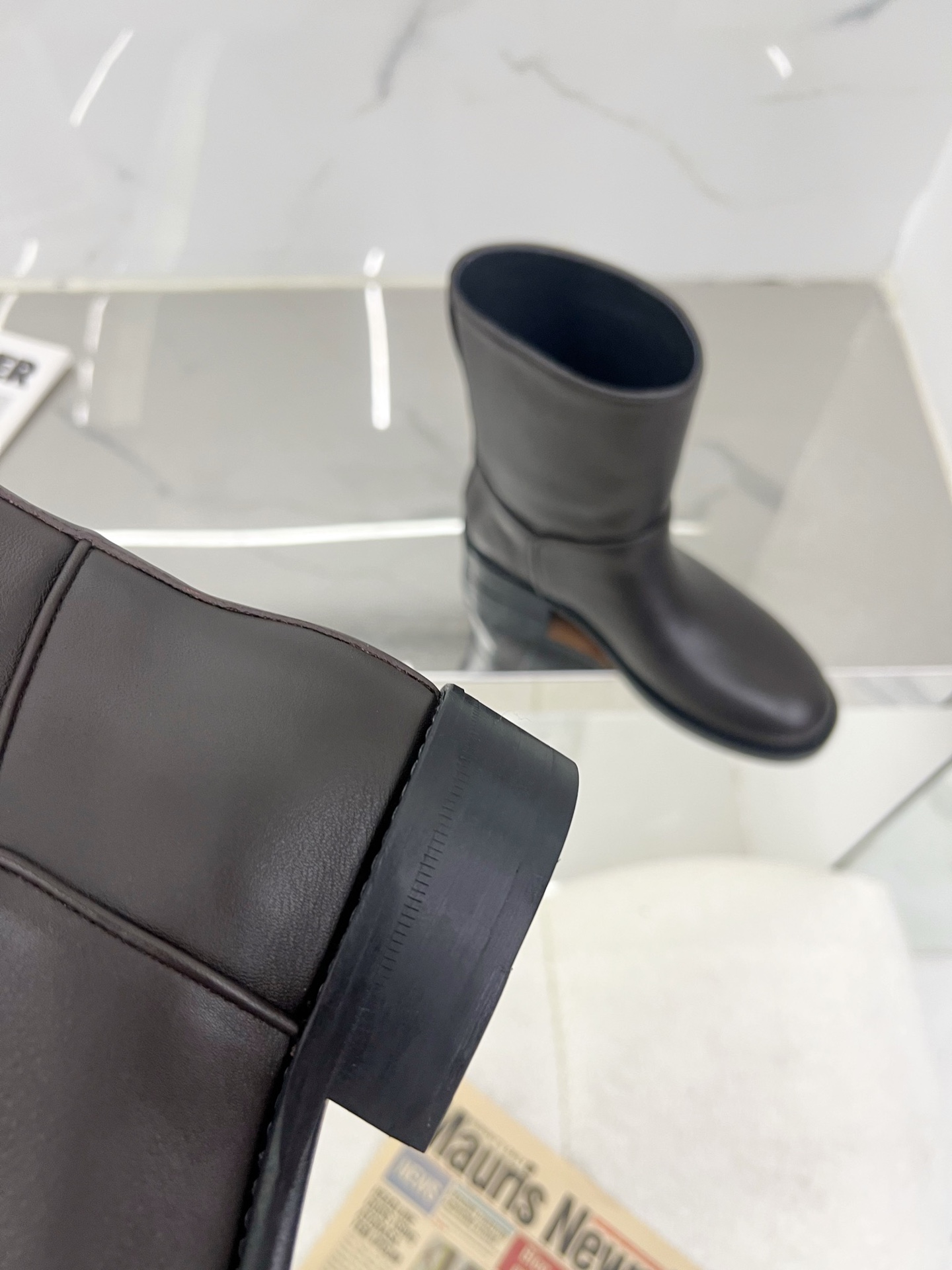 Italian Leather Boots: Custom Cattle and Sheepskin, Original Design - 图片 4